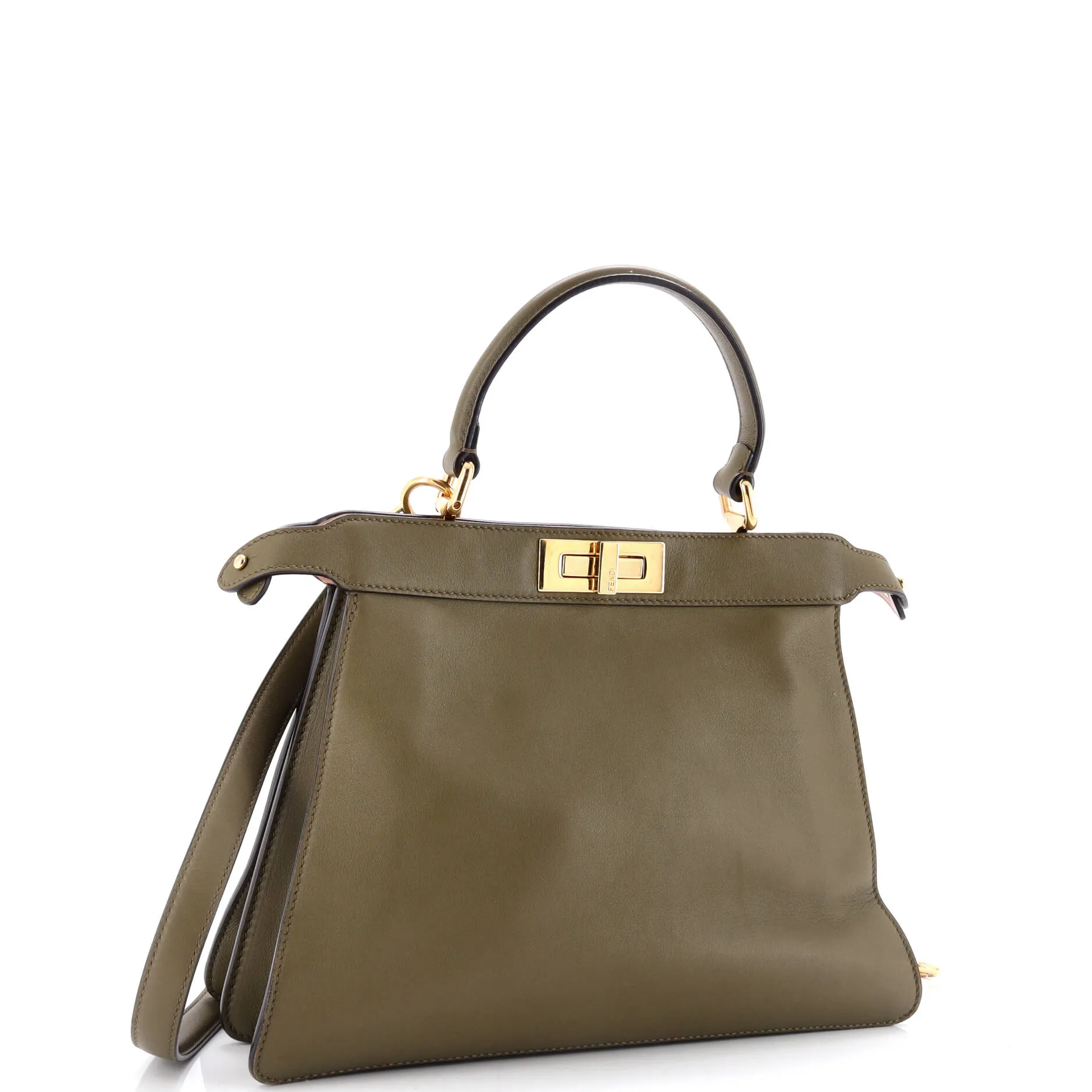 Pre-Loved Fendi Peekaboo ISeeU Bag Leather Medium sold by Zulily product image thumbnail 2
