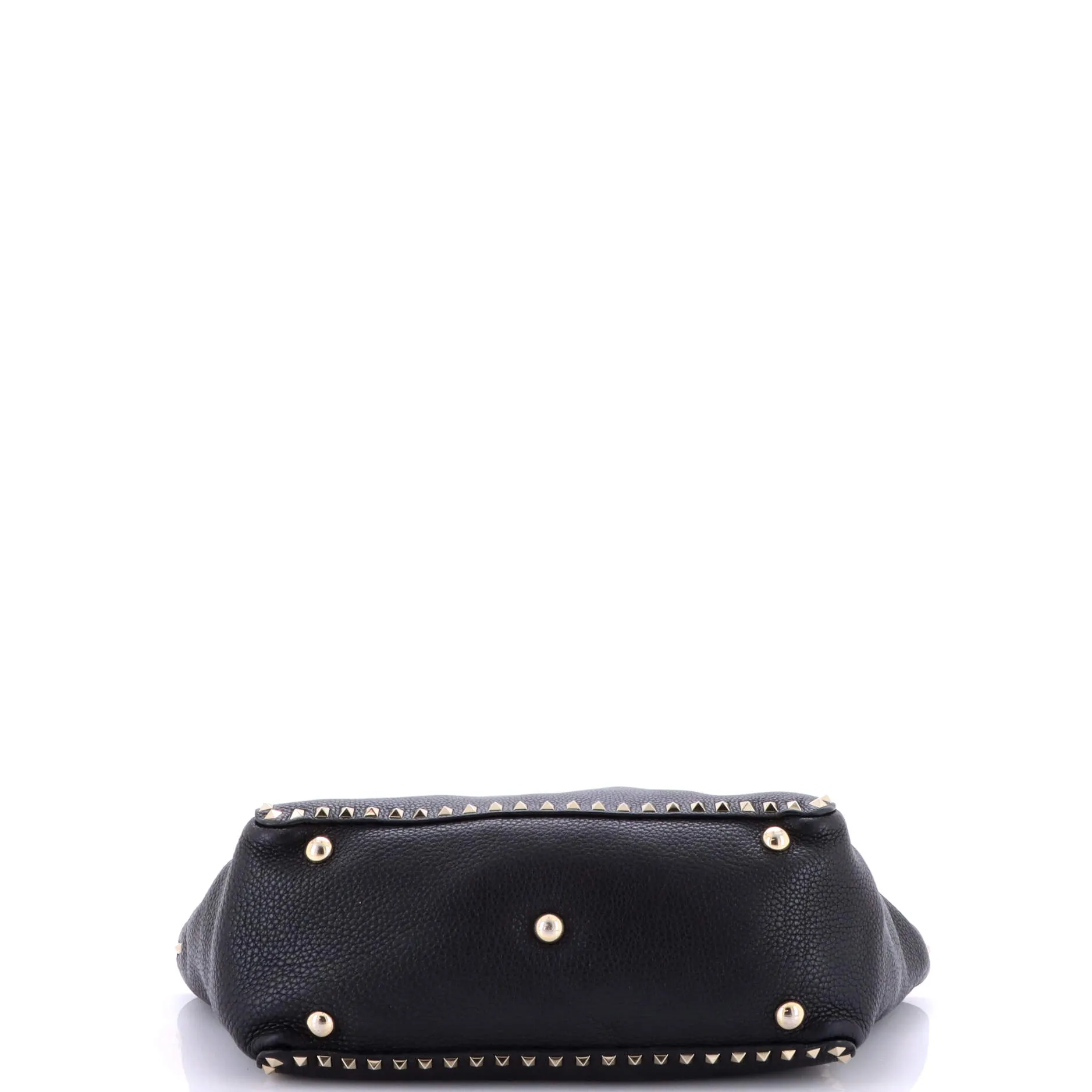 Pre-Loved Valentino Rockstud Tote Pebbled Leather Medium sold by Zulily product image thumbnail 4