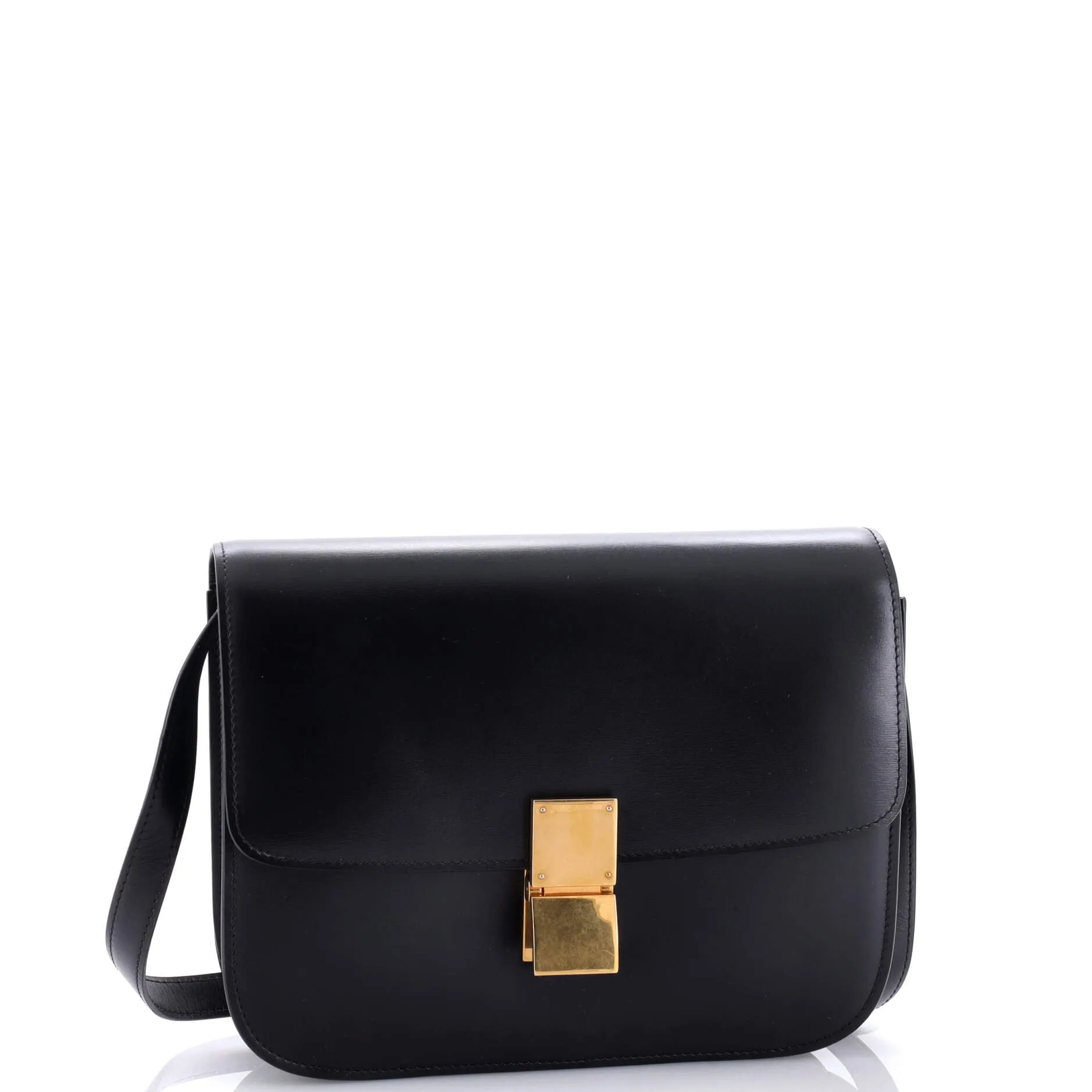 Pre-Loved Celine Classic Box Bag Smooth Leather Medium sold by Zulily product image thumbnail 2