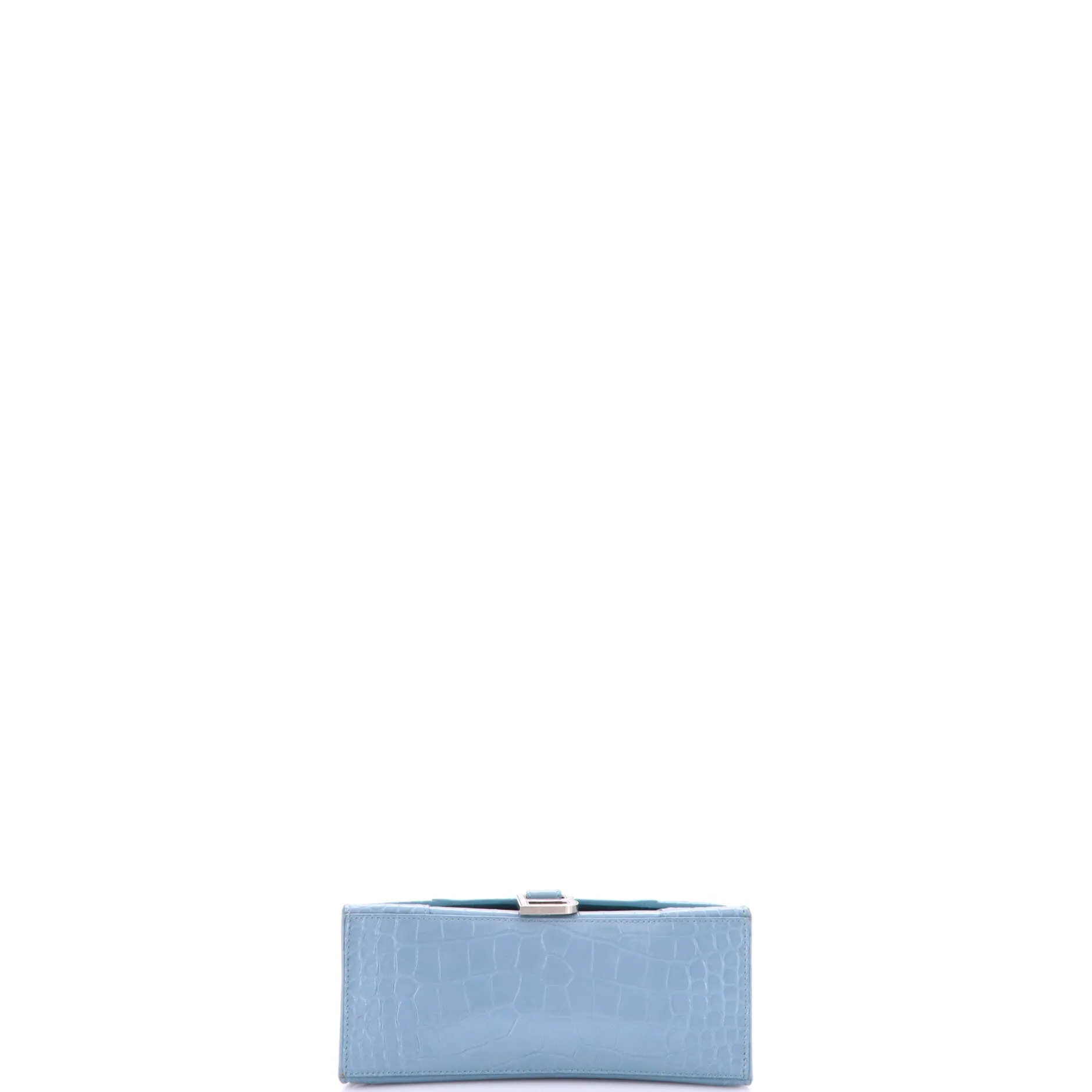 Pre-Loved Balenciaga Hourglass Top Handle Bag Crocodile Embossed Leather Small sold by Zulily product image thumbnail 4