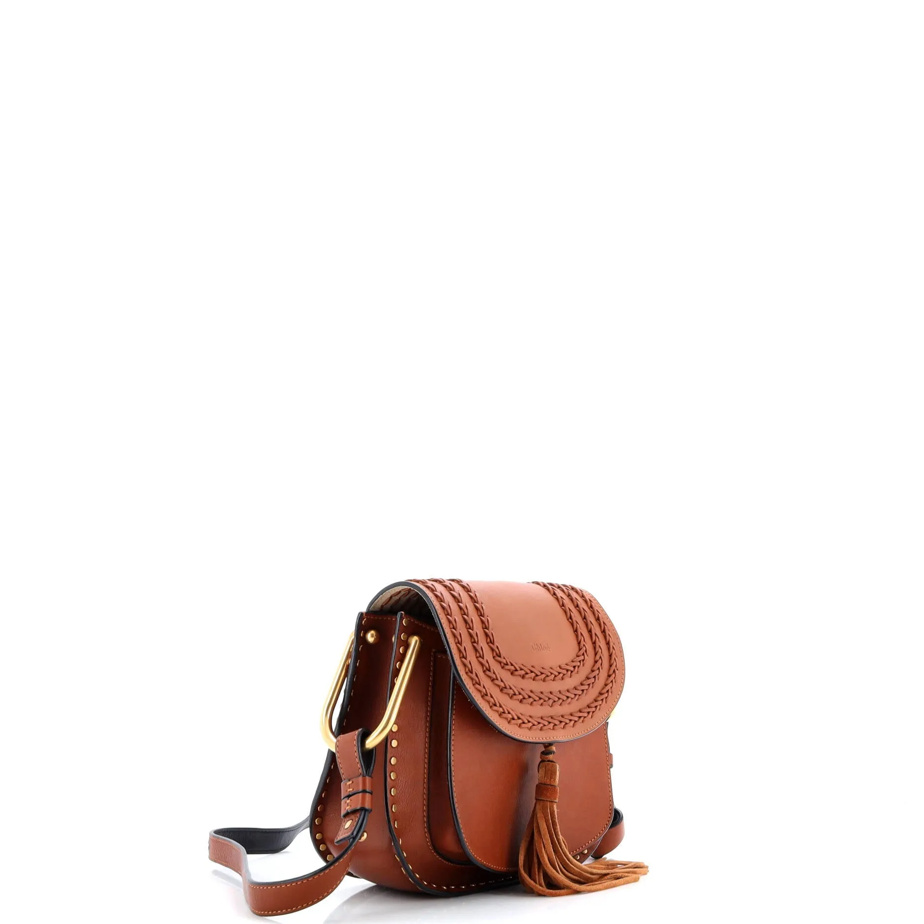 Pre-Loved Chloe Hudson Handbag Whipstitch Leather Small sold by Zulily product image thumbnail 2
