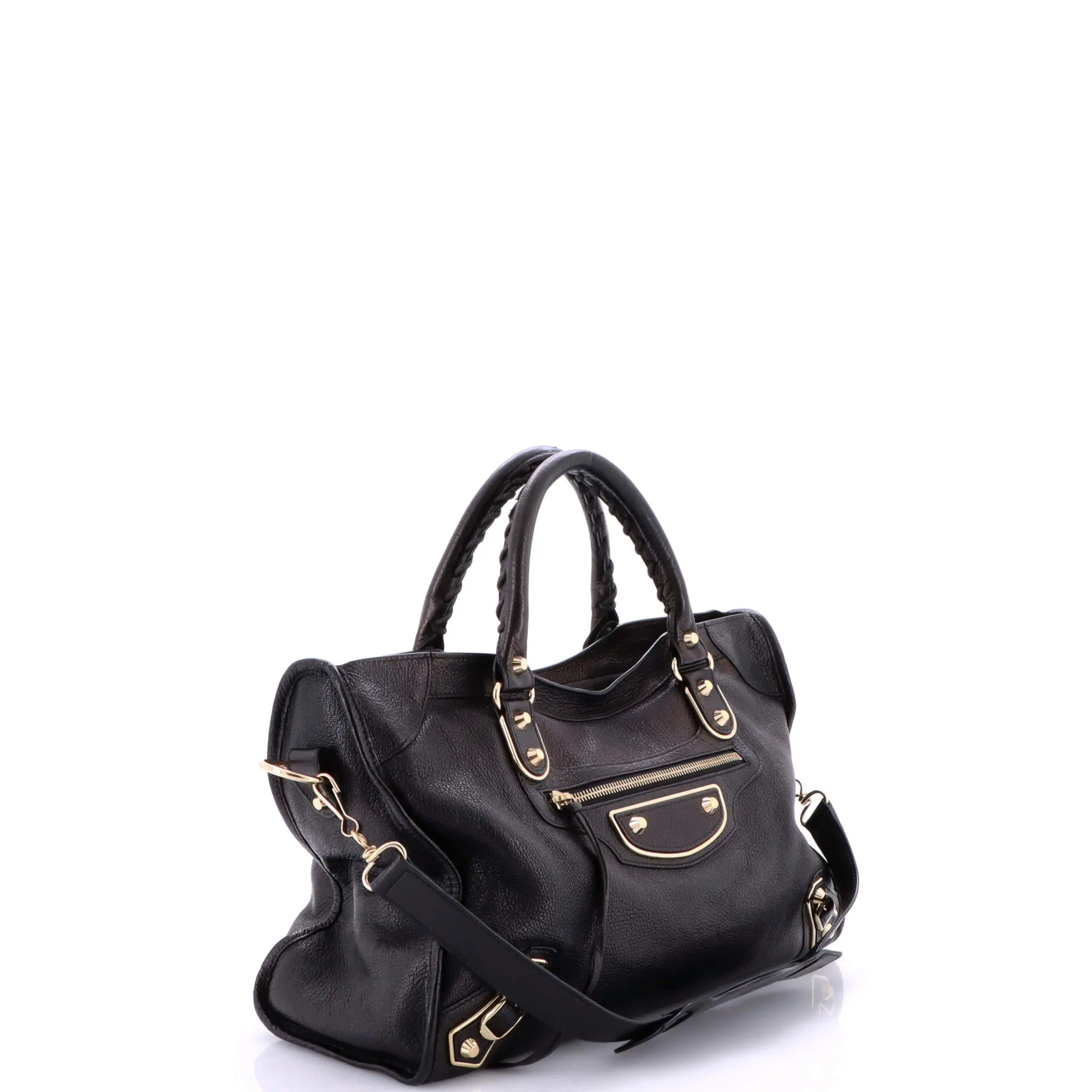 Pre-Loved Balenciaga City Classic Metallic Edge Bag Leather Medium sold by Zulily product image thumbnail 2