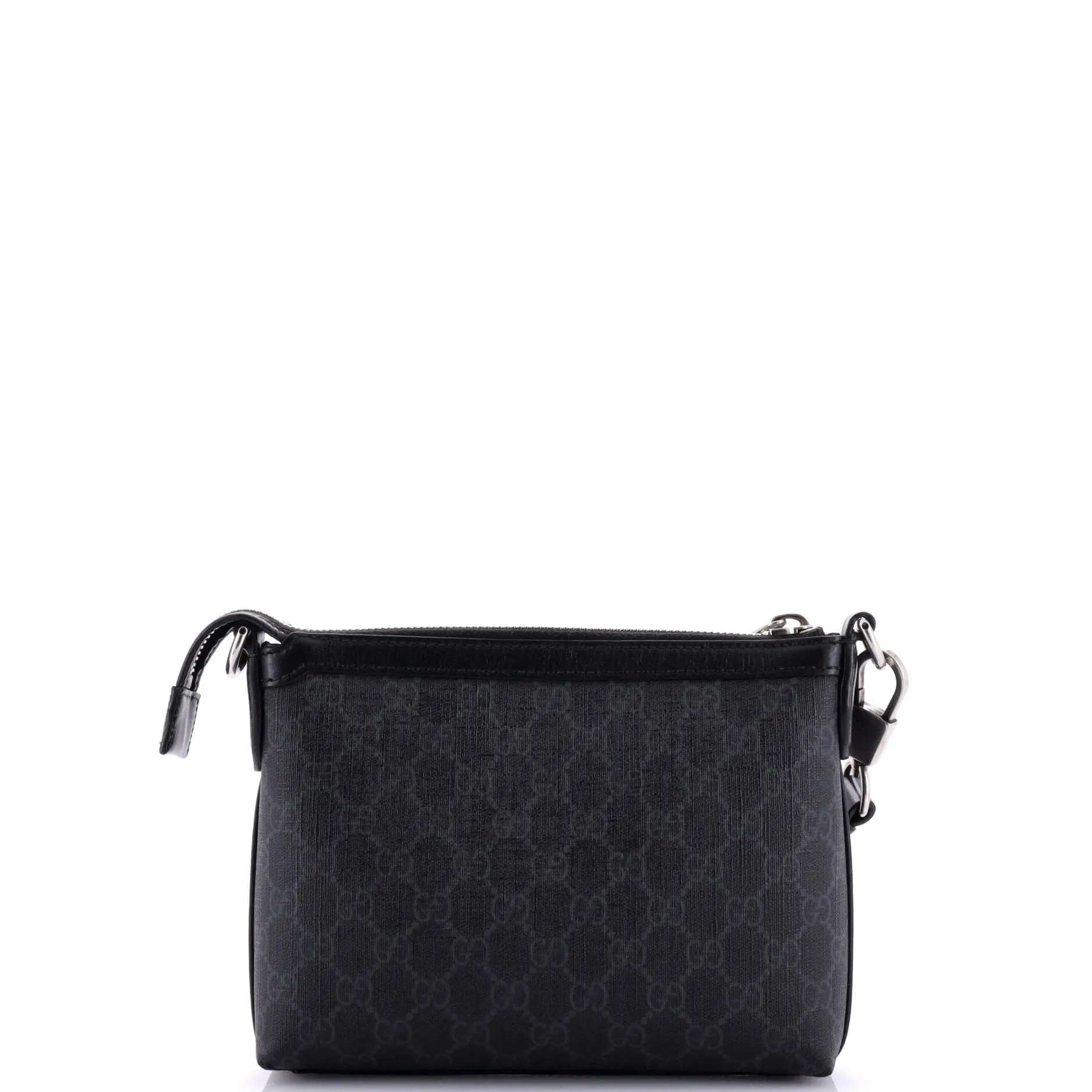 Pre-Loved Gucci Interlocking G Patch Wristlet Messenger Bag GG Coated Canvas Medium sold by Zulily product image thumbnail 3