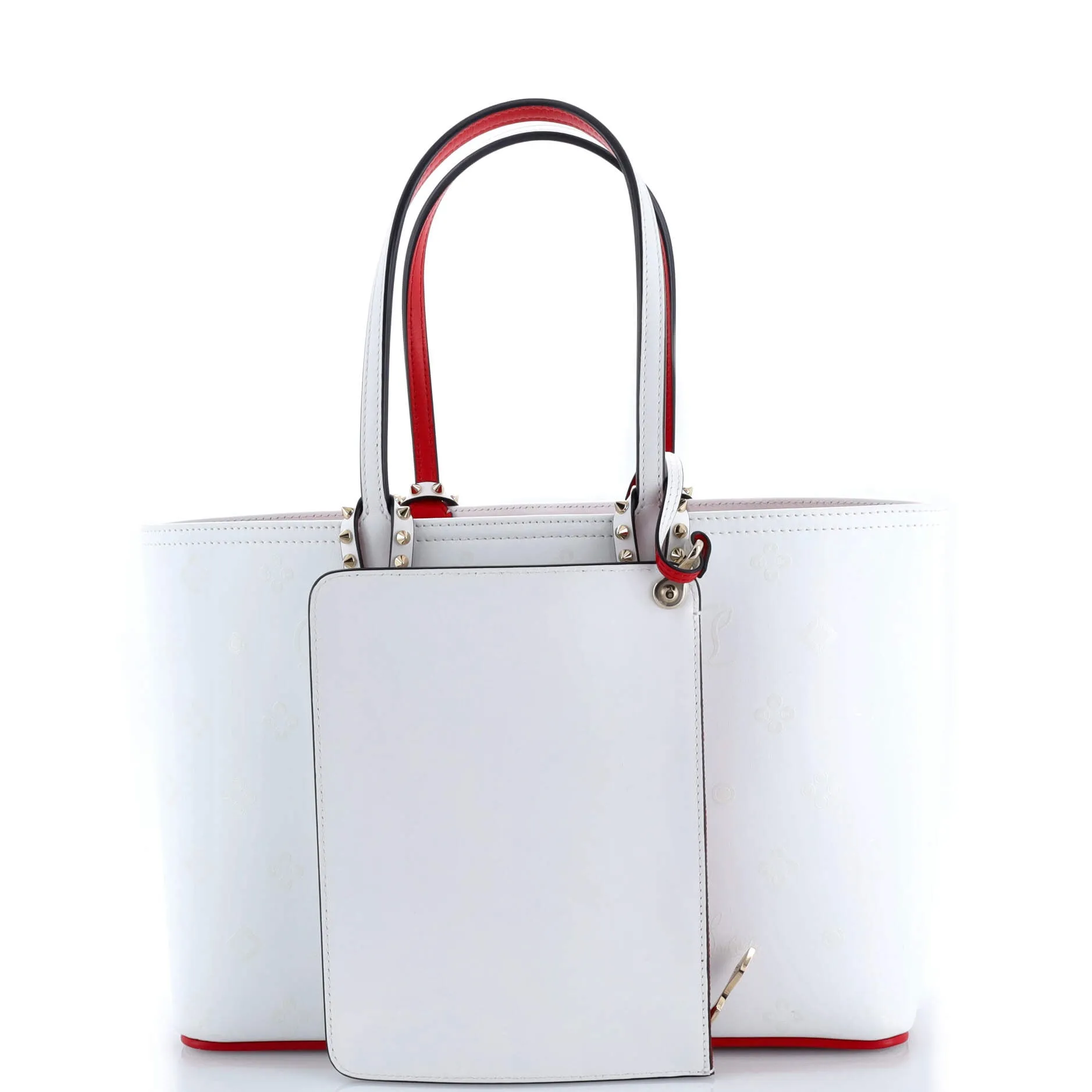 Pre-Loved Christian Louboutin Cabata East West Tote Printed Leather Small sold by Zulily product image thumbnail 2