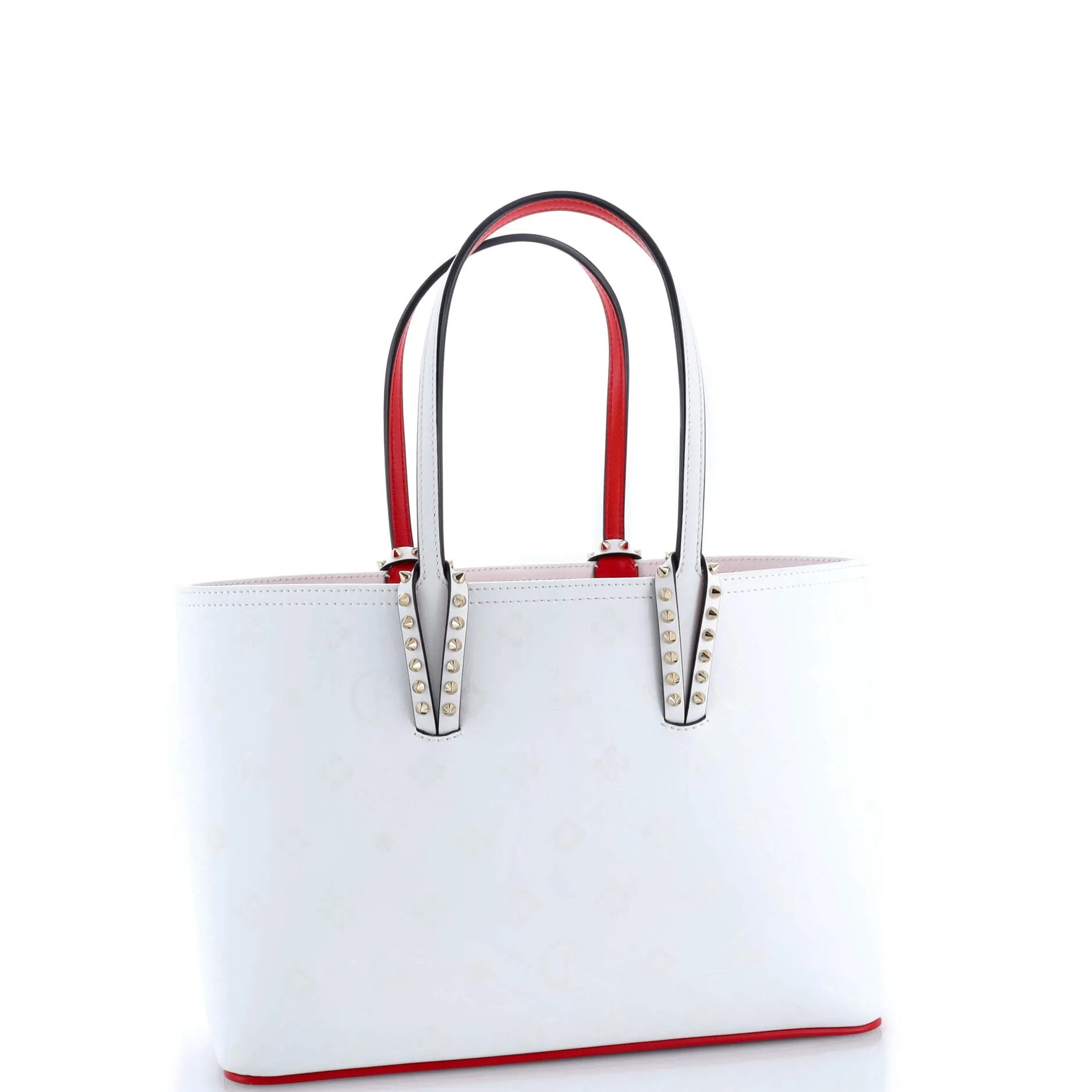 Pre-Loved Christian Louboutin Cabata East West Tote Printed Leather Small sold by Zulily product image thumbnail 3