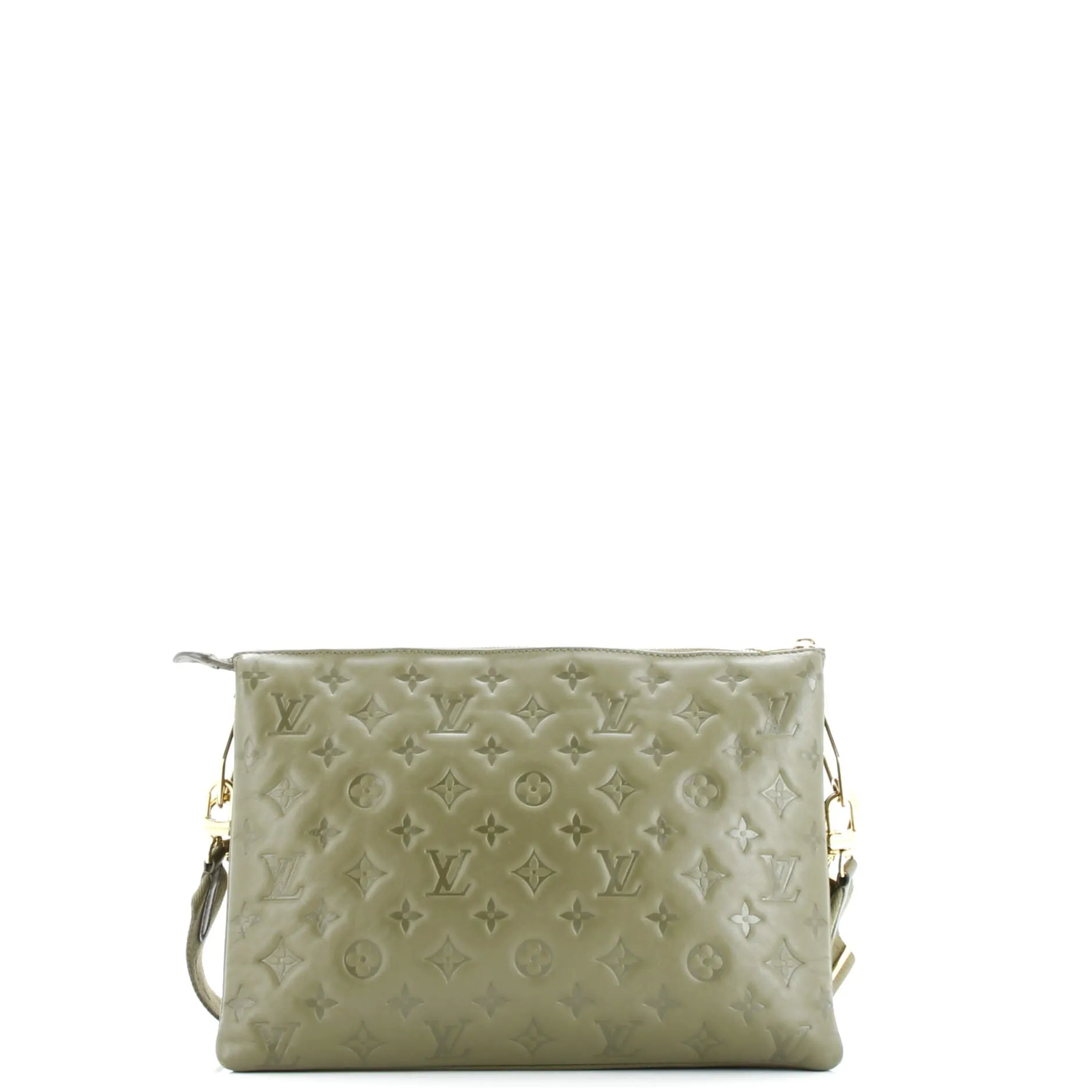 Pre-Loved Louis Vuitton Coussin Bag Monogram Embossed Lambskin MM sold by Zulily product image thumbnail 3