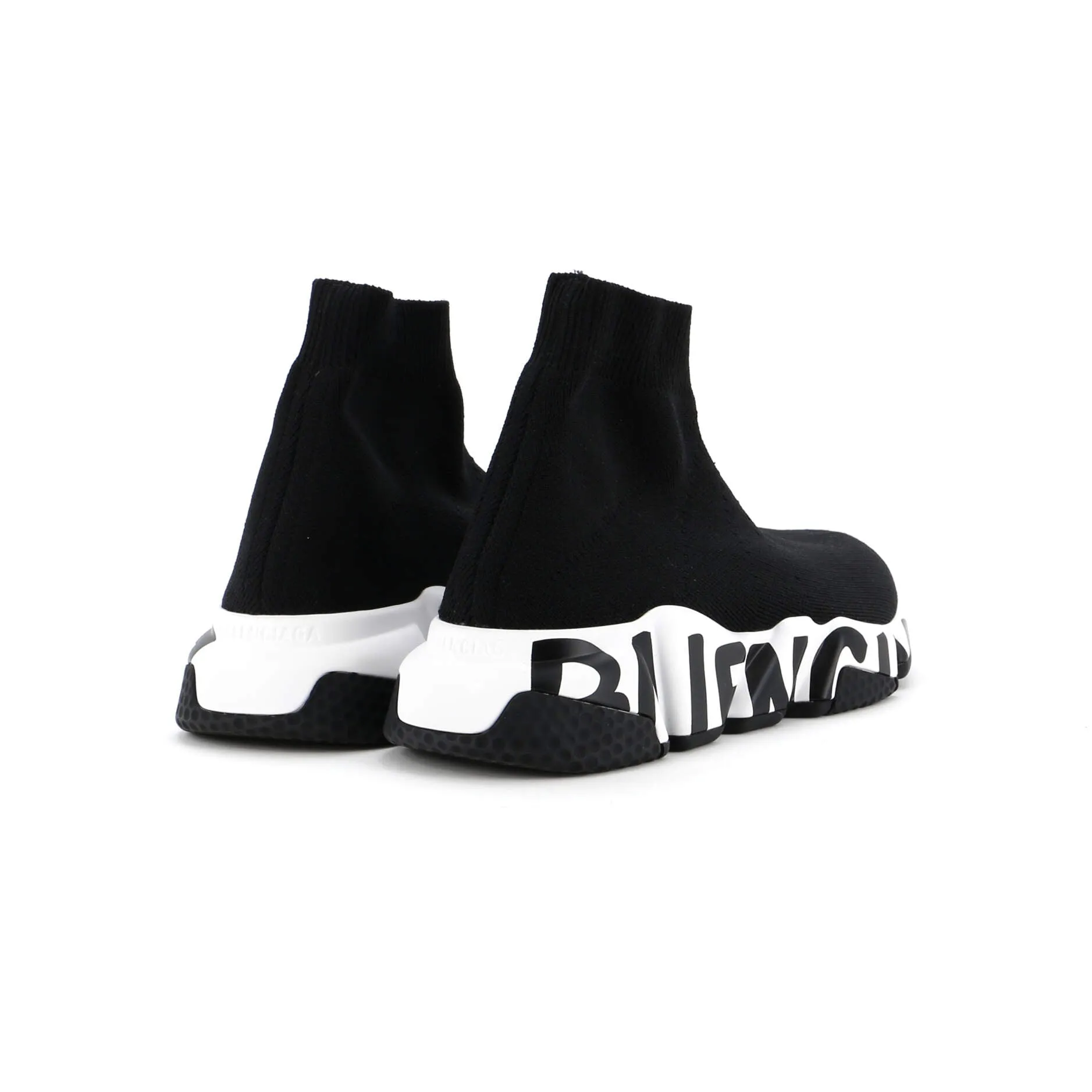 Pre-Loved Balenciaga Speed Graffiti Sneakers Technical Knit sold by Zulily product image thumbnail 3