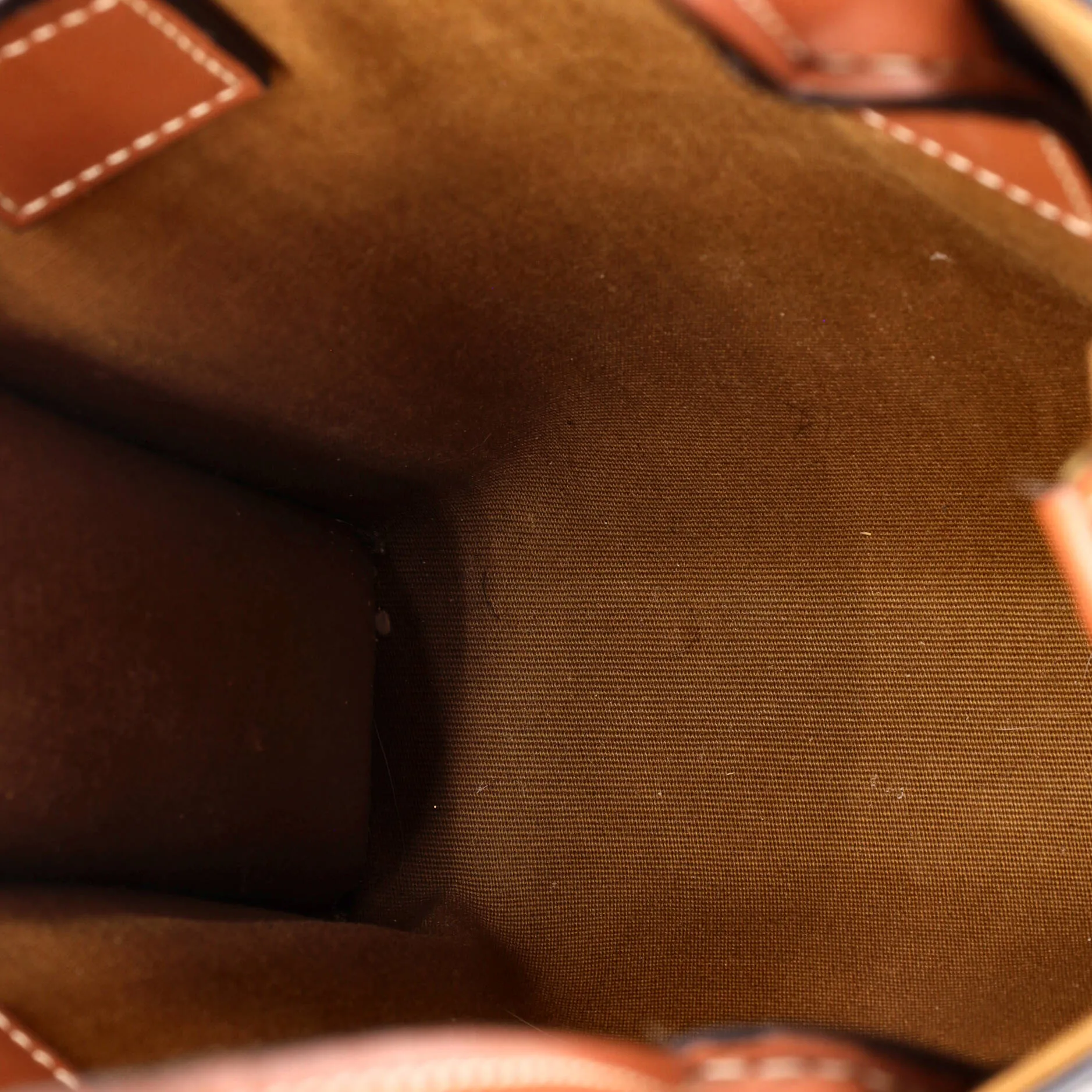 Pre-Loved Celine Vertical Cabas Tote Triomphe Coated Canvas Mini sold by Zulily product image thumbnail 5