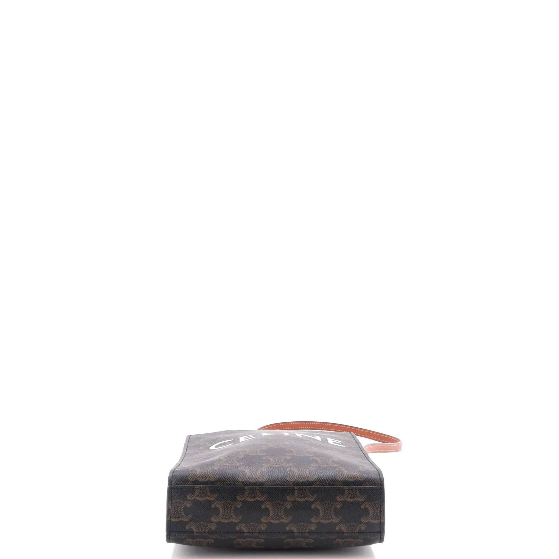 Pre-Loved Celine Vertical Cabas Tote Triomphe Coated Canvas Mini sold by Zulily product image thumbnail 4