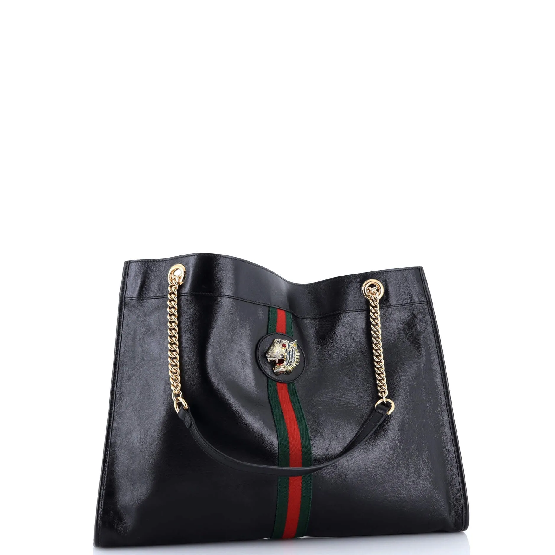 Pre-Loved Gucci Rajah Chain Tote Leather Large sold by Zulily product image thumbnail 3