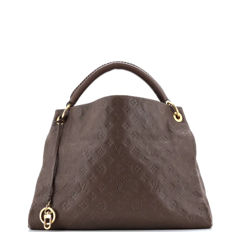 Pre-Loved Louis Vuitton Artsy Handbag Monogram Empreinte Leather MM sold by Zulily