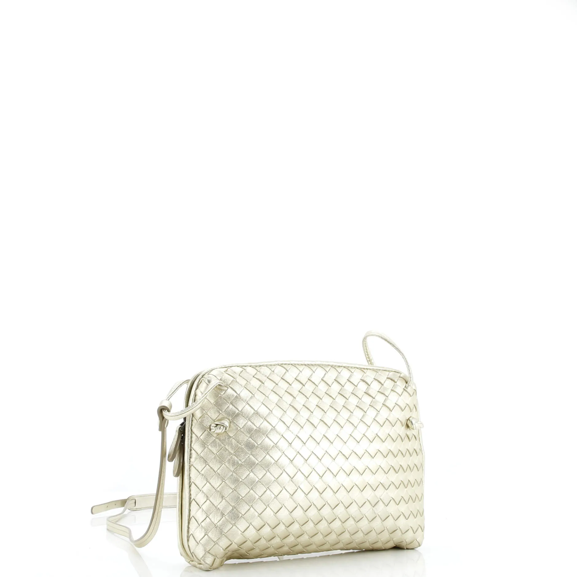 Pre-Loved Bottega Veneta Nodini Crossbody Bag Intrecciato Nappa Small sold by Zulily product image thumbnail 2