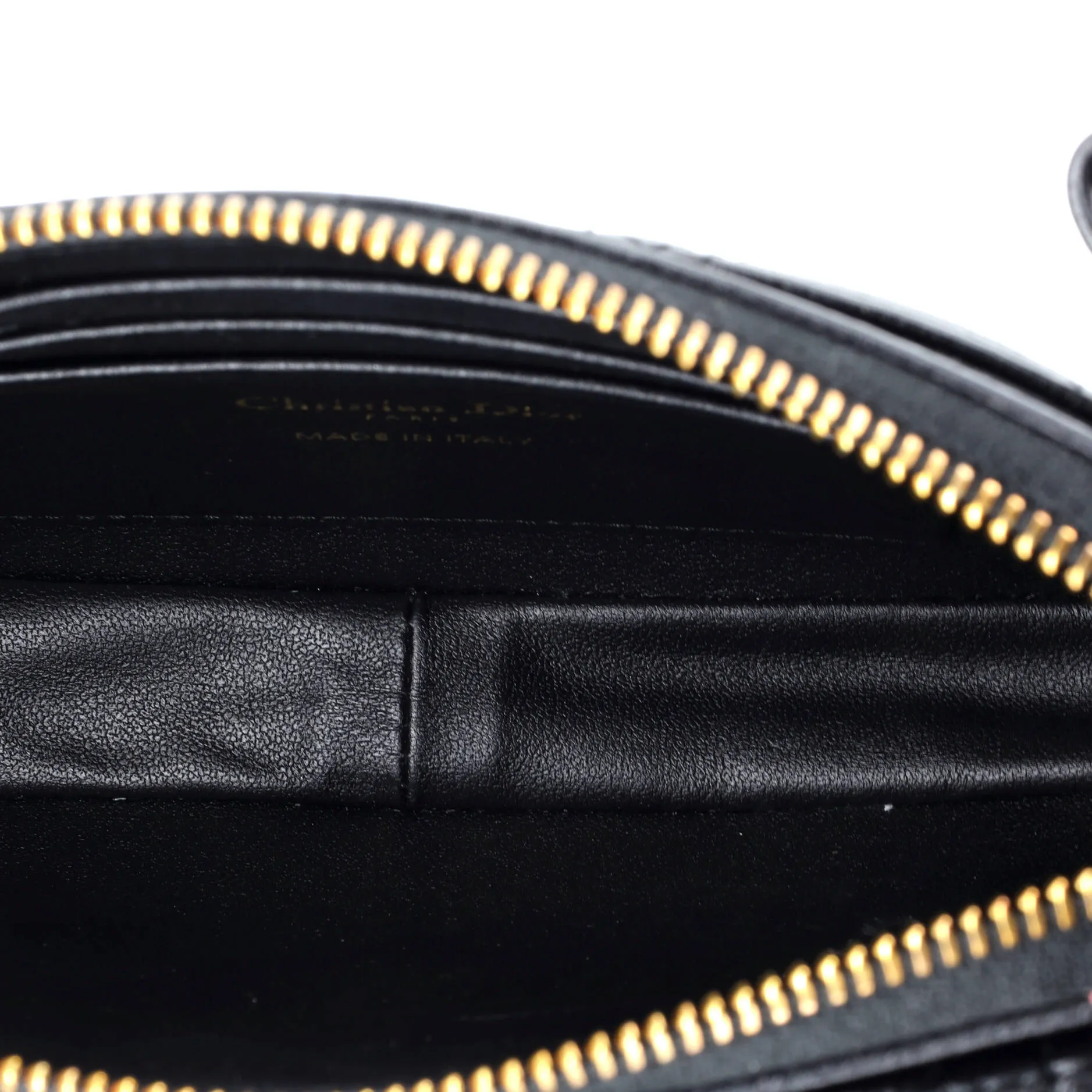 Pre-Loved Christian Dior Caro Flap Double Pouch Crossbody Bag Cannage Quilt Calfskin sold by Zulily product image thumbnail 5