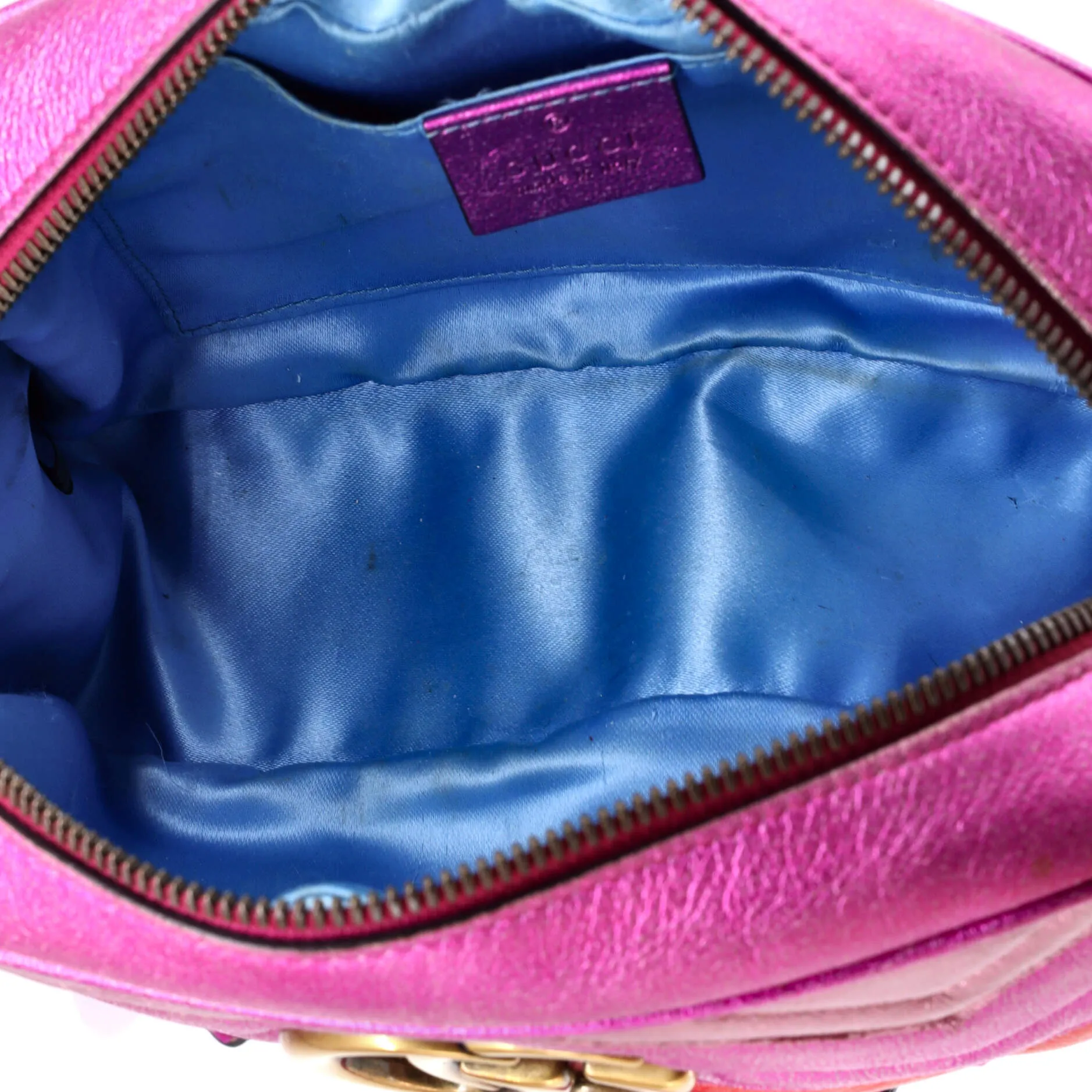 Pre-Loved Gucci GG Marmont Shoulder Bag Matelasse Leather Small sold by Zulily product image thumbnail 5