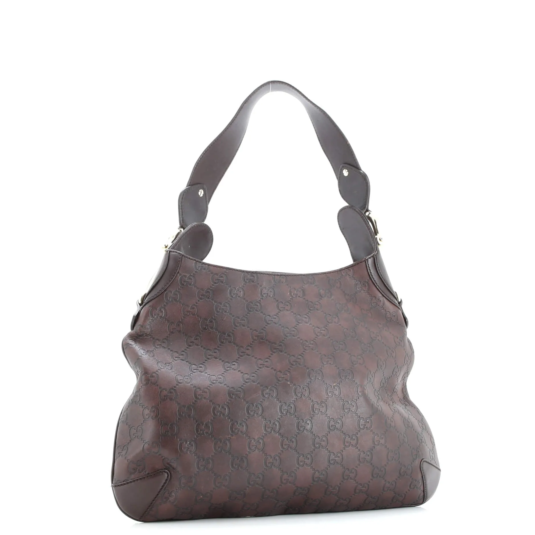 Pre-Loved Gucci Creole Hobo Guccissima Leather Medium sold by Zulily product image thumbnail 4