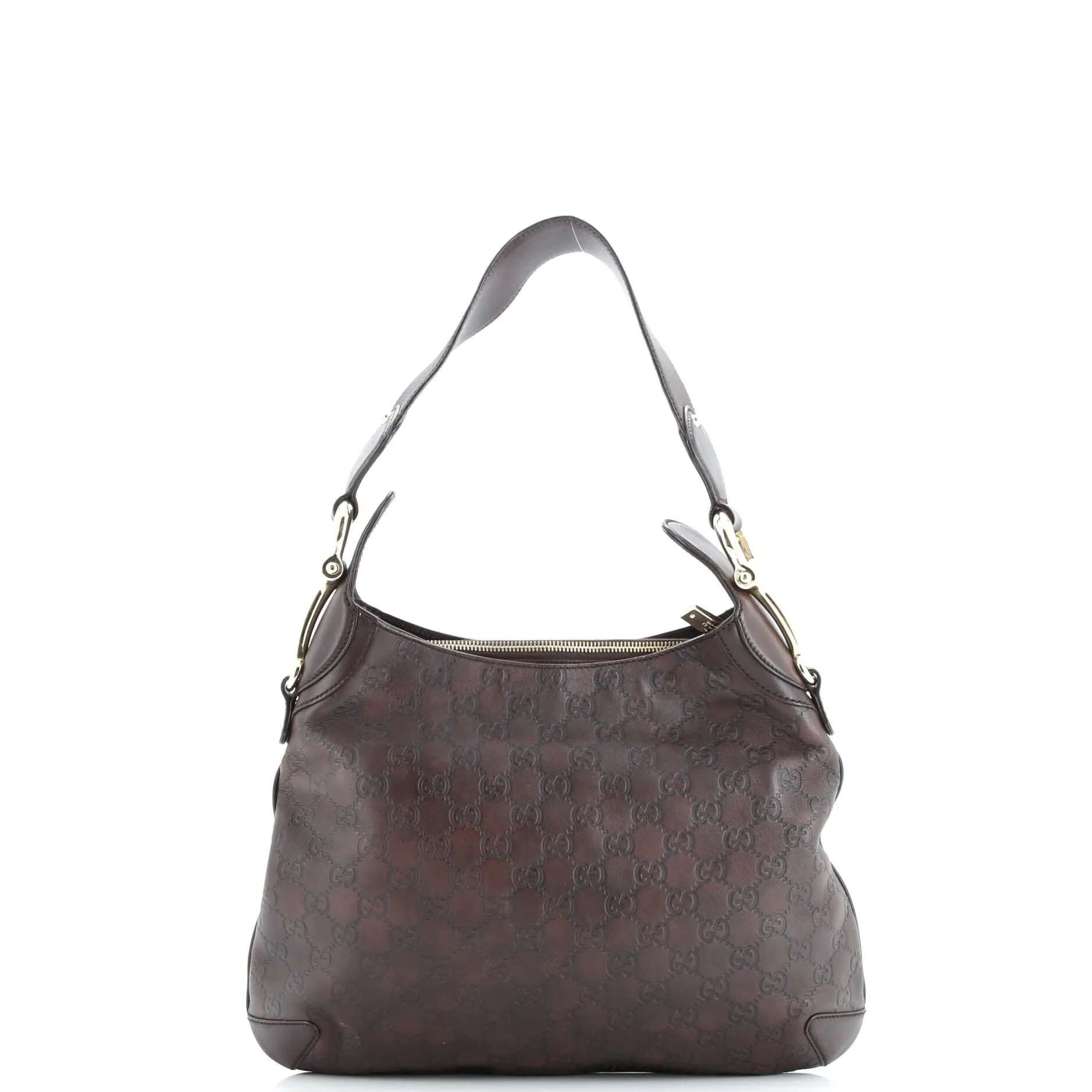 Pre-Loved Gucci Creole Hobo Guccissima Leather Medium sold by Zulily product image thumbnail 5