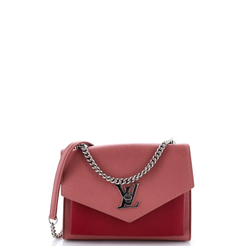 Pre-Loved Louis Vuitton Mylockme Handbag Leather BB sold by Zulily