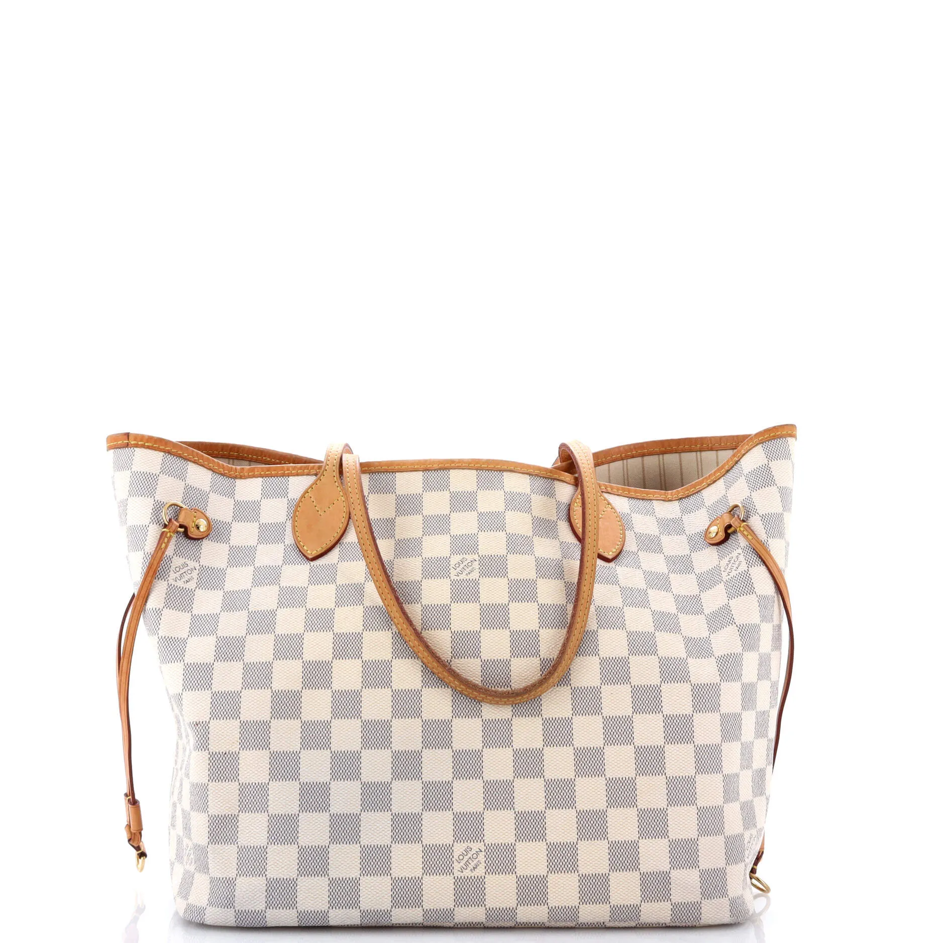 Pre-Loved Louis Vuitton Neverfull NM Tote Damier MM sold by Zulily product image thumbnail 3