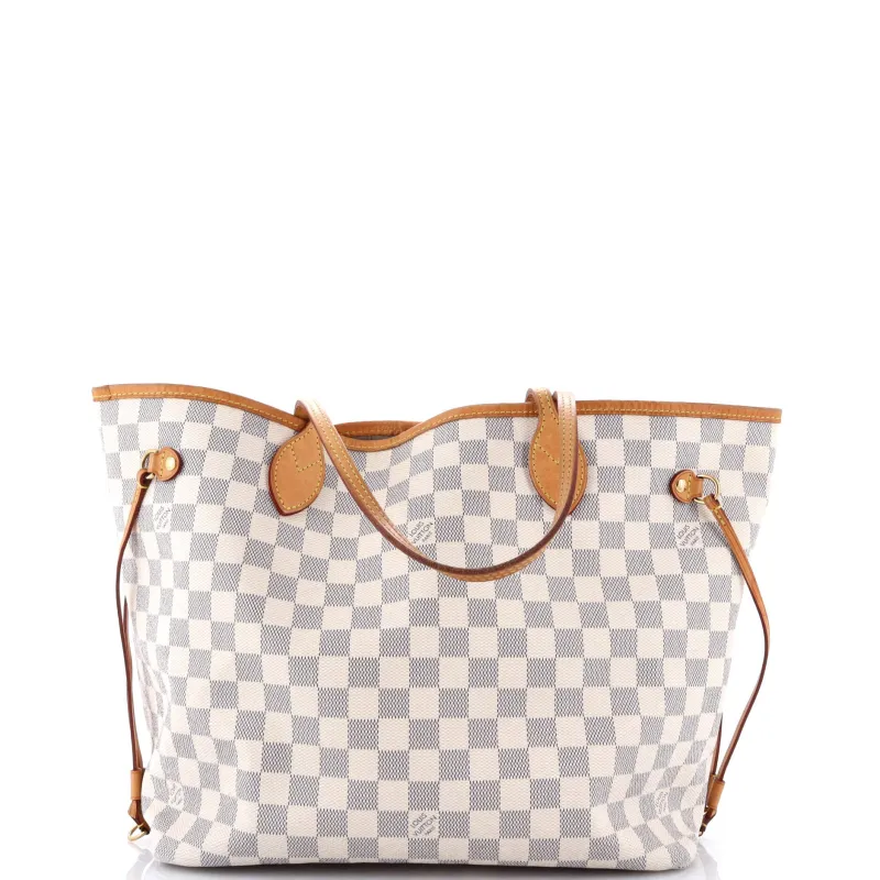 Pre-Loved Louis Vuitton Neverfull NM Tote Damier MM sold by Zulily