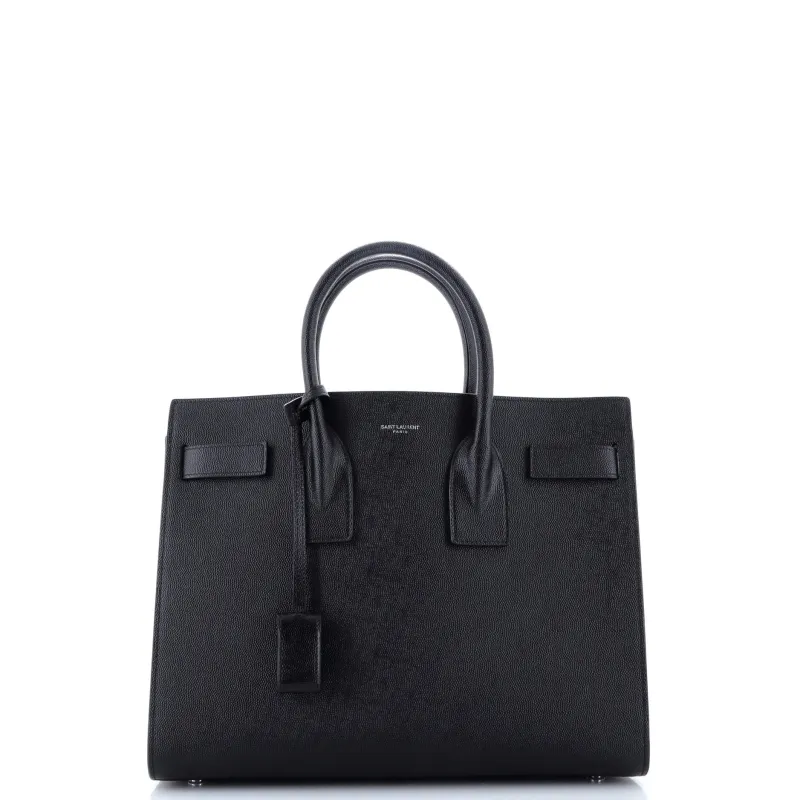 Pre-Loved Saint Laurent Sac de Jour NM Bag Leather Small sold by Zulily