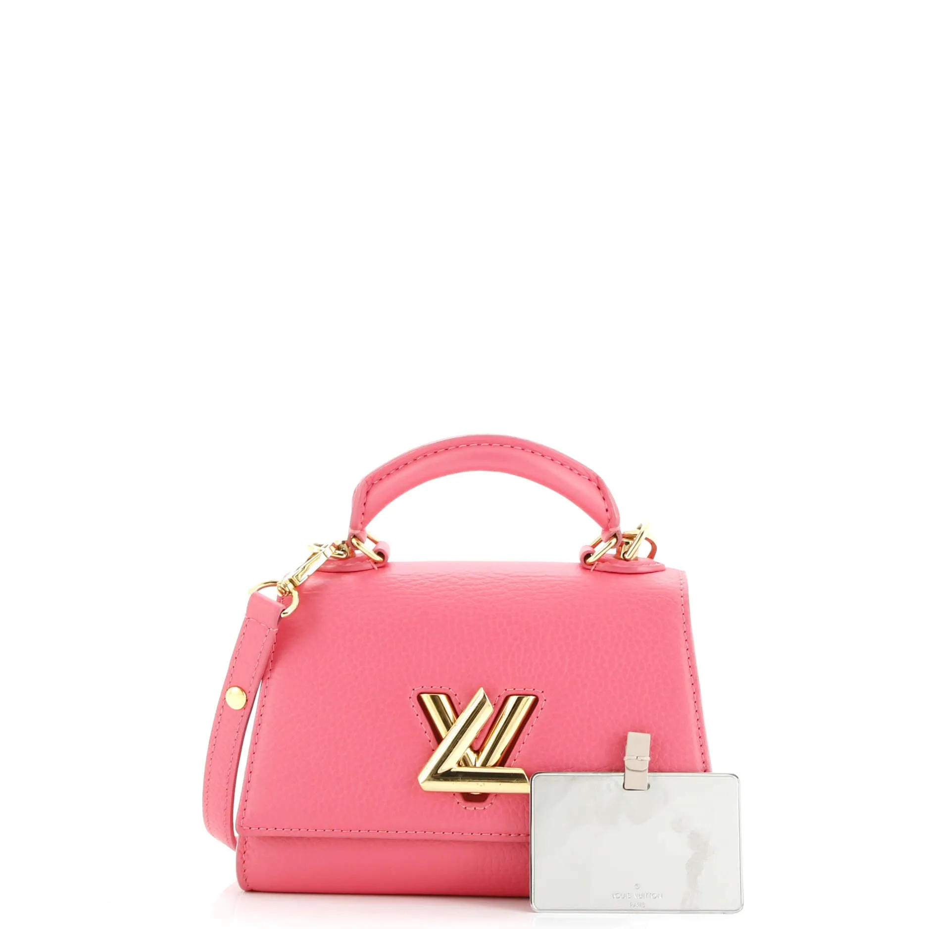 Pre-Loved Louis Vuitton Twist One Handle Bag Taurillon Leather BB sold by Zulily product image thumbnail 2