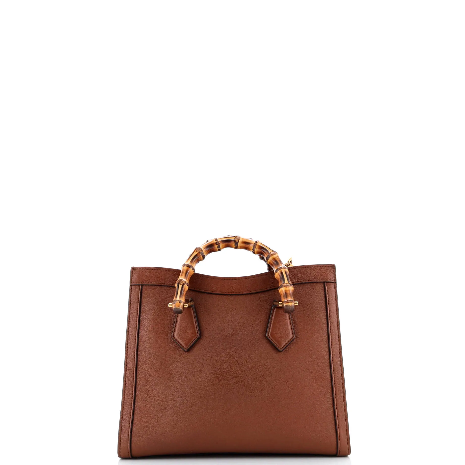 Pre-Loved Gucci Diana NM Bamboo Handle Tote Leather Small sold by Zulily product image thumbnail 3