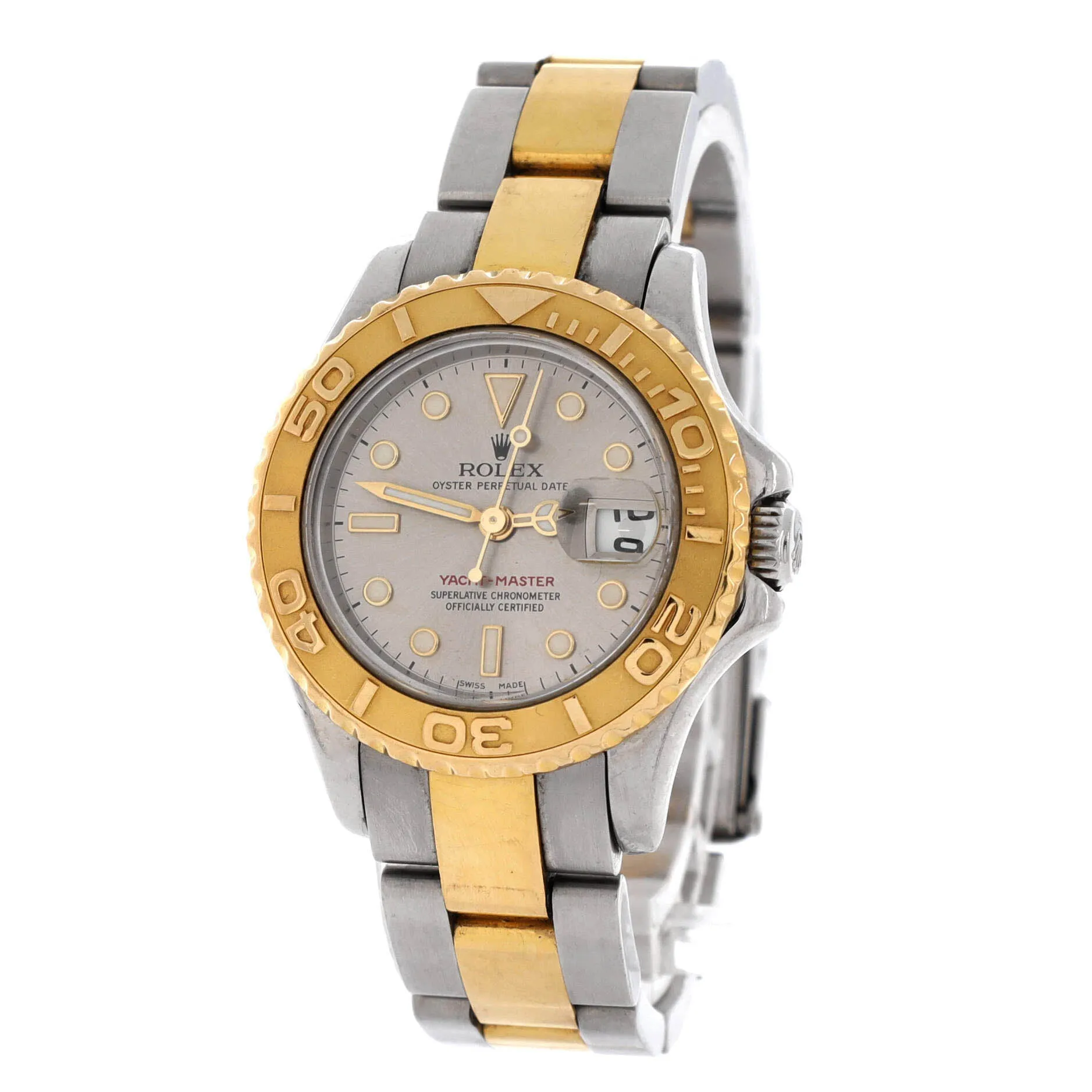 Pre-Loved Rolex Oyster Perpetual Yacht-Master Automatic Watch Stainless Steel and Yellow Gold 29 sold by Zulily product image thumbnail 2