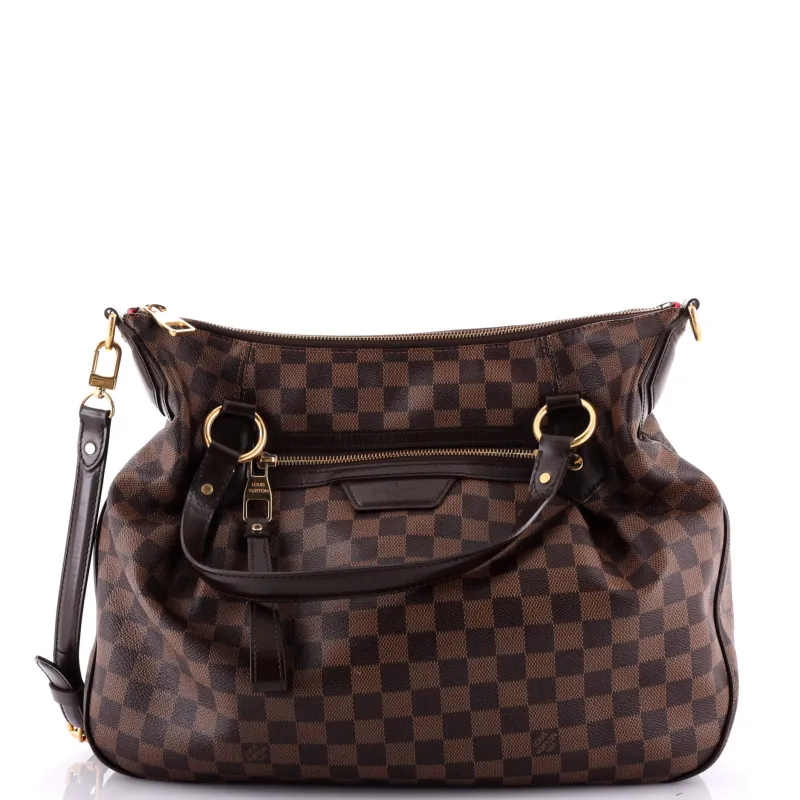 Pre-Loved Louis Vuitton Evora Handbag Damier MM sold by Zulily