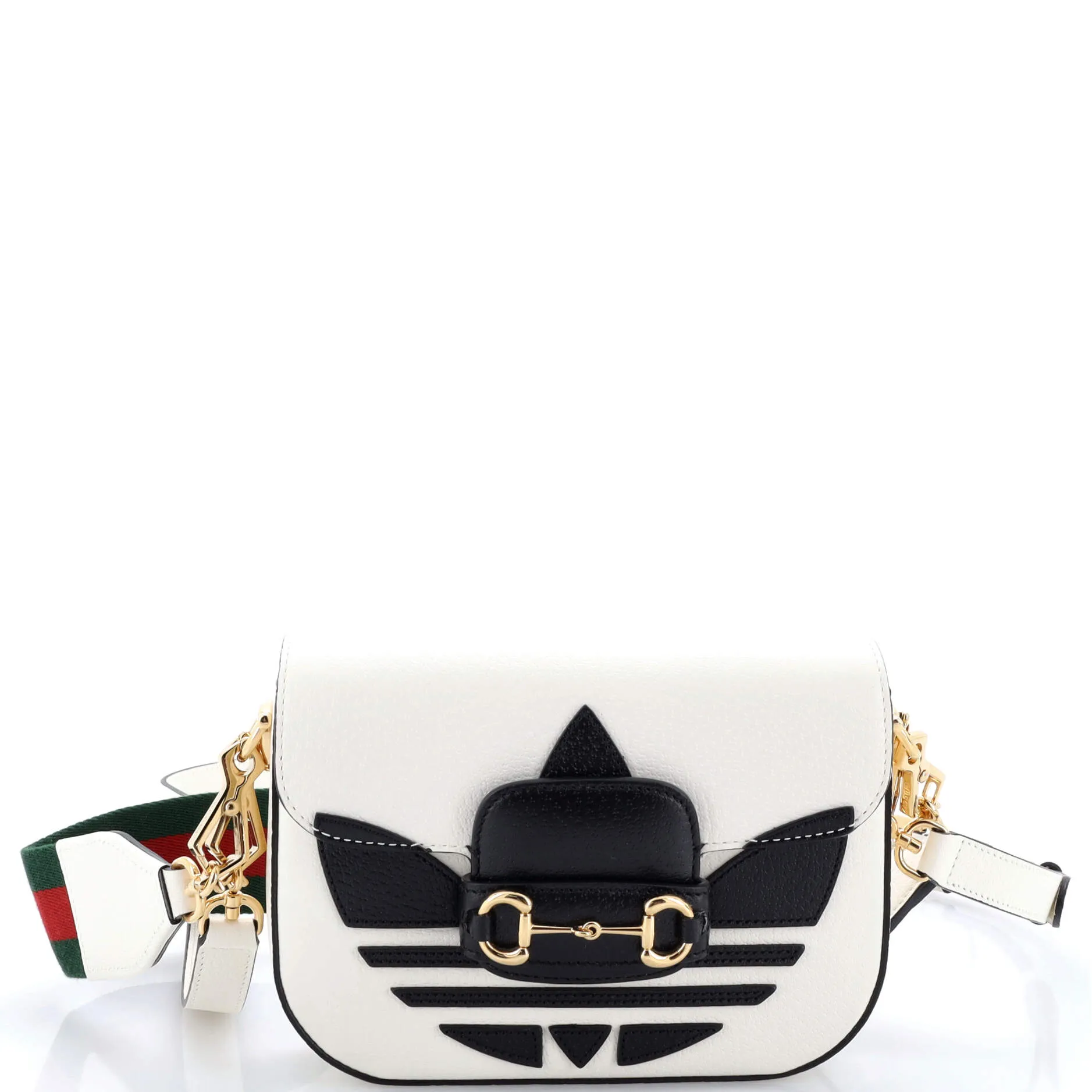 Pre-Loved Gucci x Adidas Horsebit 1955 Shoulder Bag Leather Mini sold by Zulily