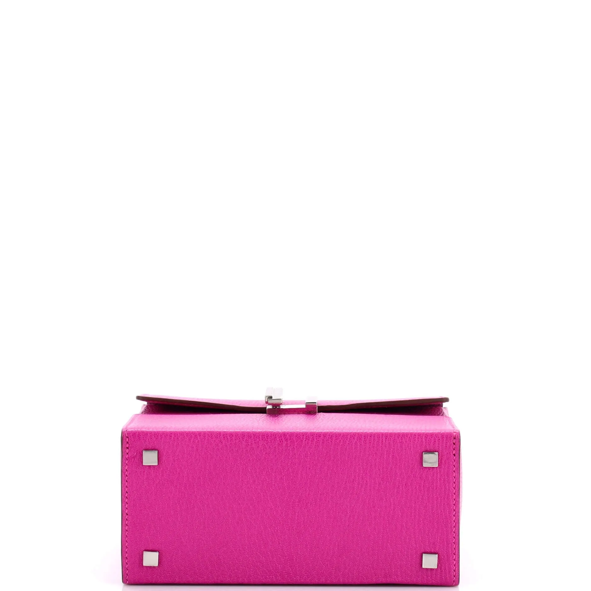 Pre-Loved Hermes Cinhetic Top Handle Bag Chevre Chamkila sold by Zulily product image thumbnail 4