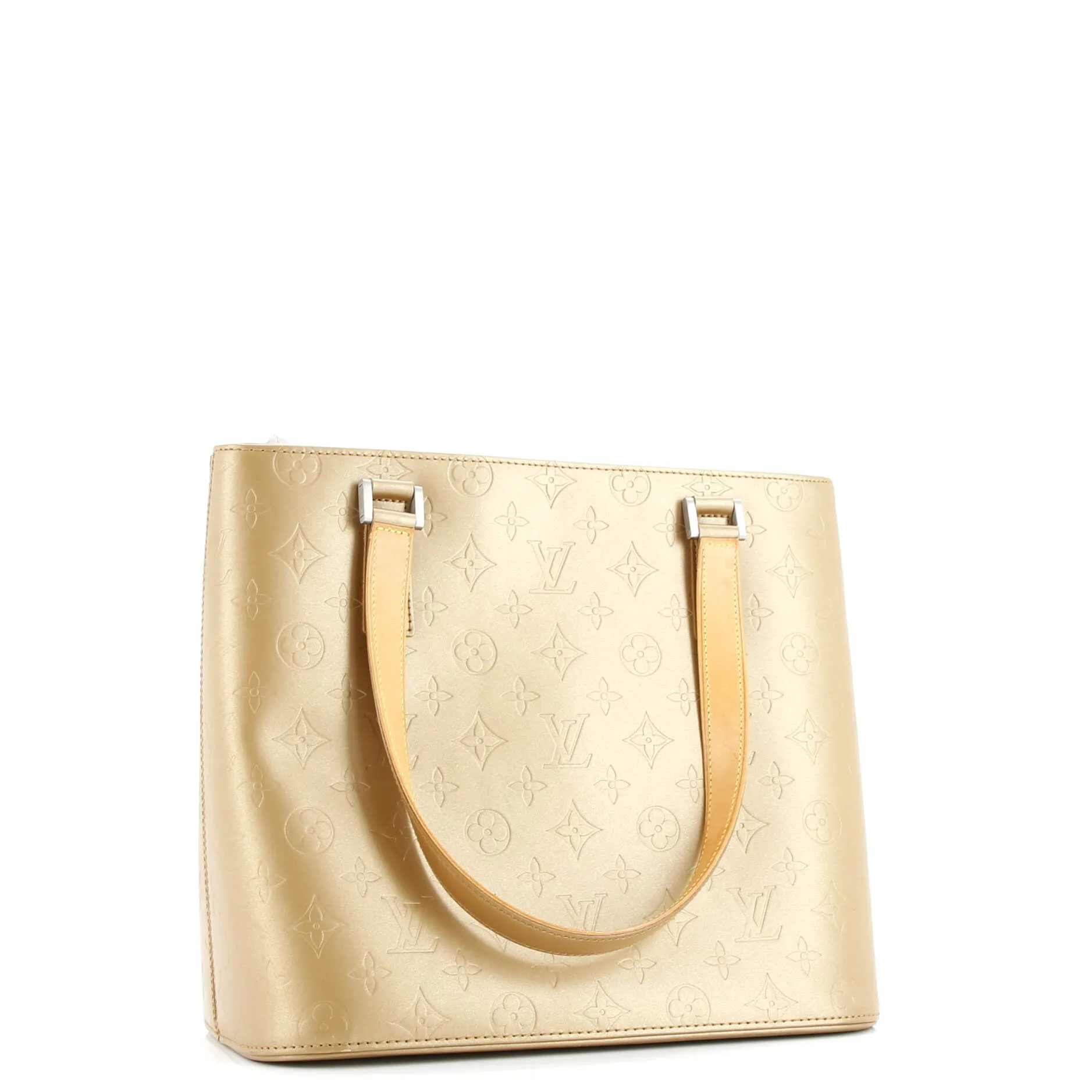 Pre-Loved Louis Vuitton Mat Stockton Handbag Monogram Vernis sold by Zulily product image thumbnail 2