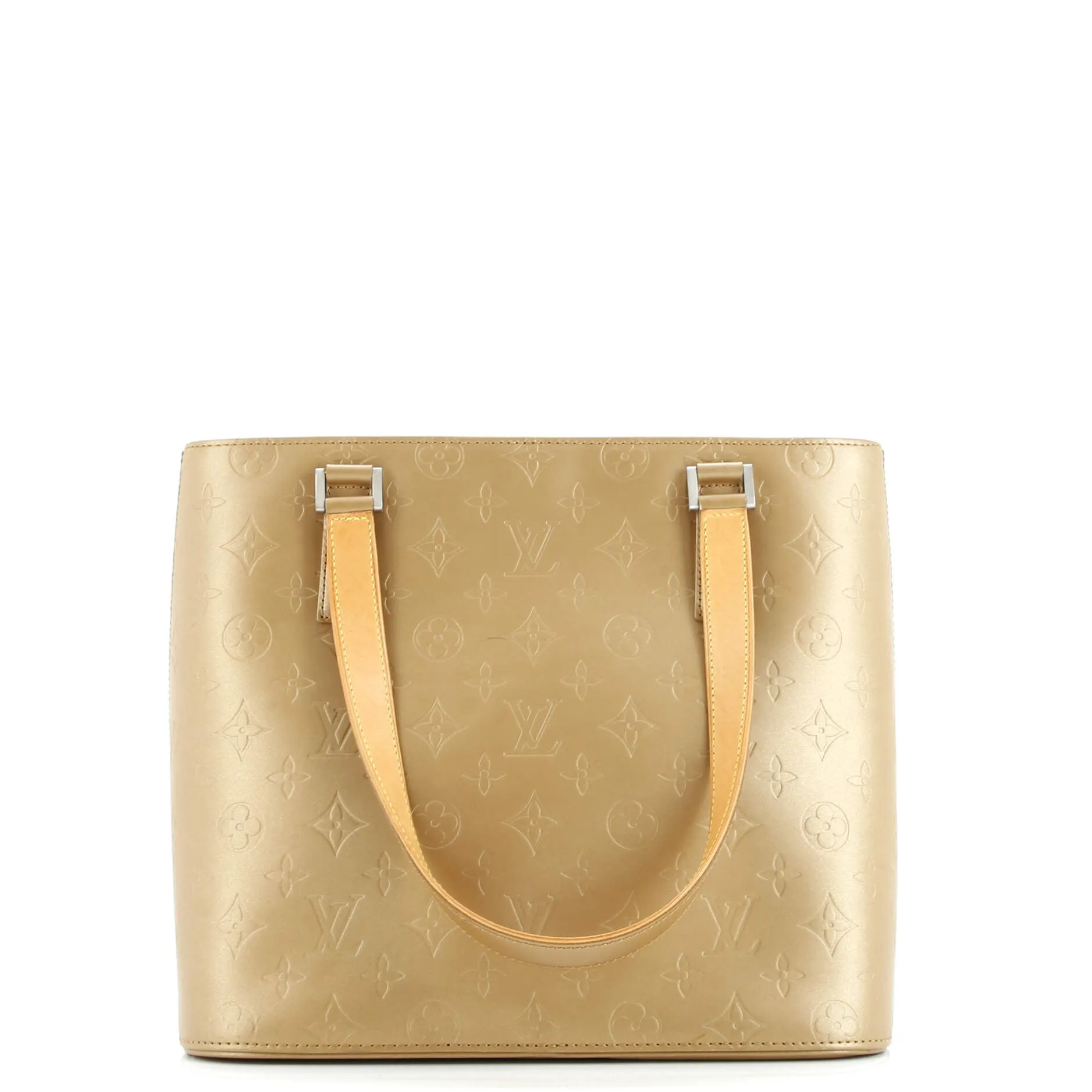 Pre-Loved Louis Vuitton Mat Stockton Handbag Monogram Vernis sold by Zulily product image thumbnail 3