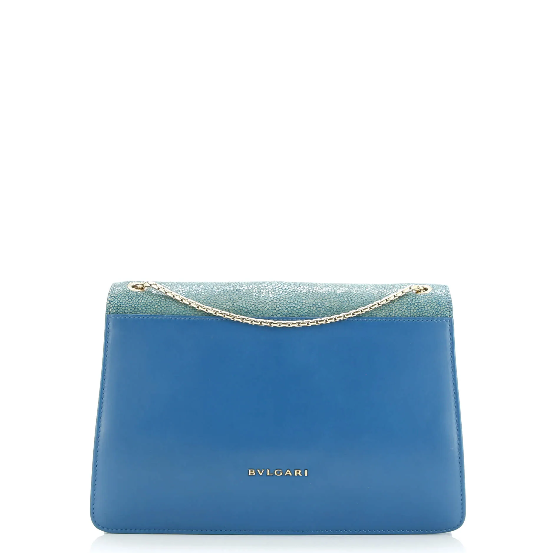 Pre-Loved Bvlgari Serpenti Forever Shoulder Bag Leather and Stingray Medium sold by Zulily product image thumbnail 3