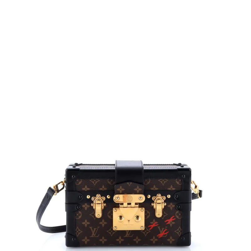 Pre-Loved Louis Vuitton Petite Malle Handbag Monogram Canvas sold by Zulily