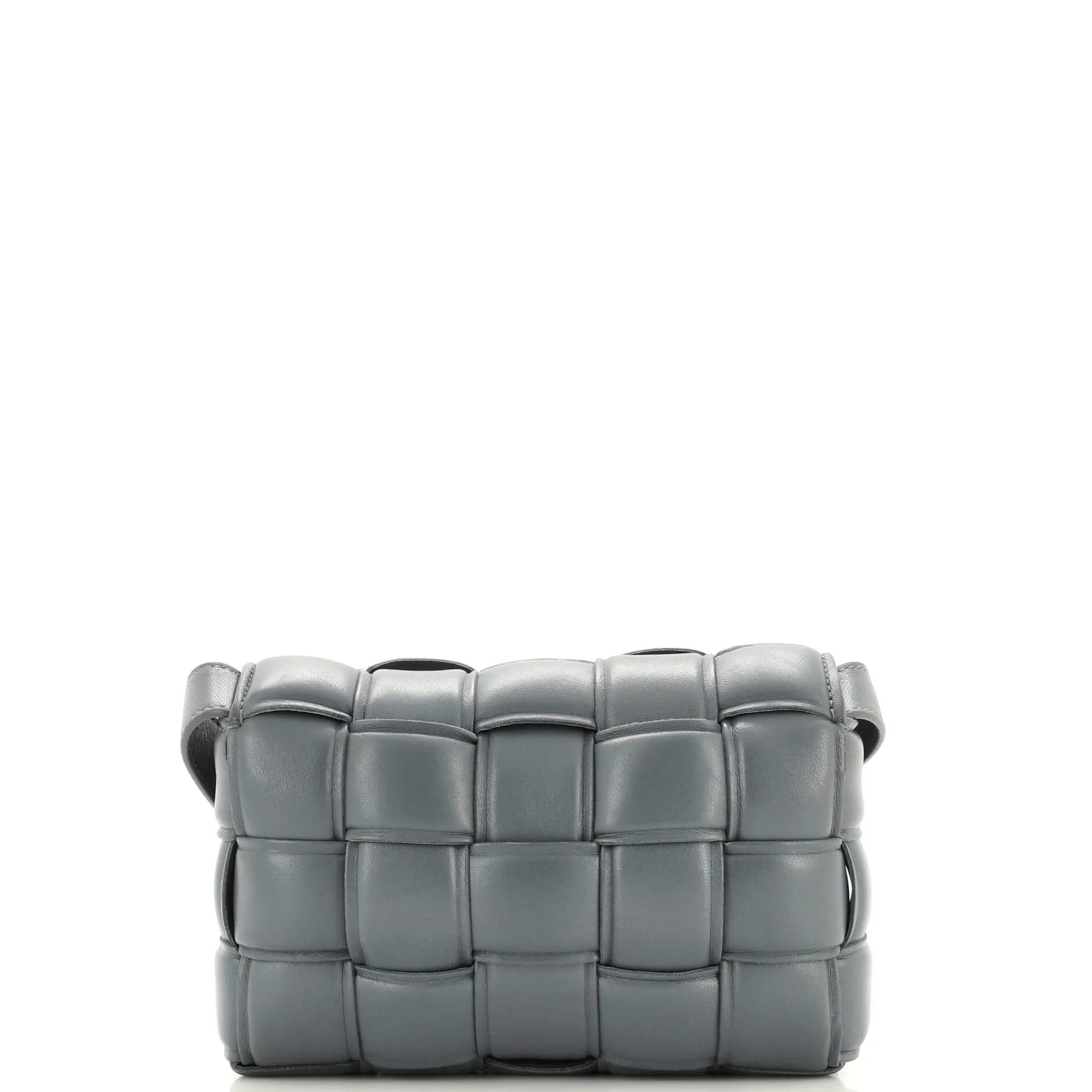 Pre-Loved Bottega Veneta Cassette Crossbody Bag Padded Maxi Intrecciato Leather Small sold by Zulily product image thumbnail 3