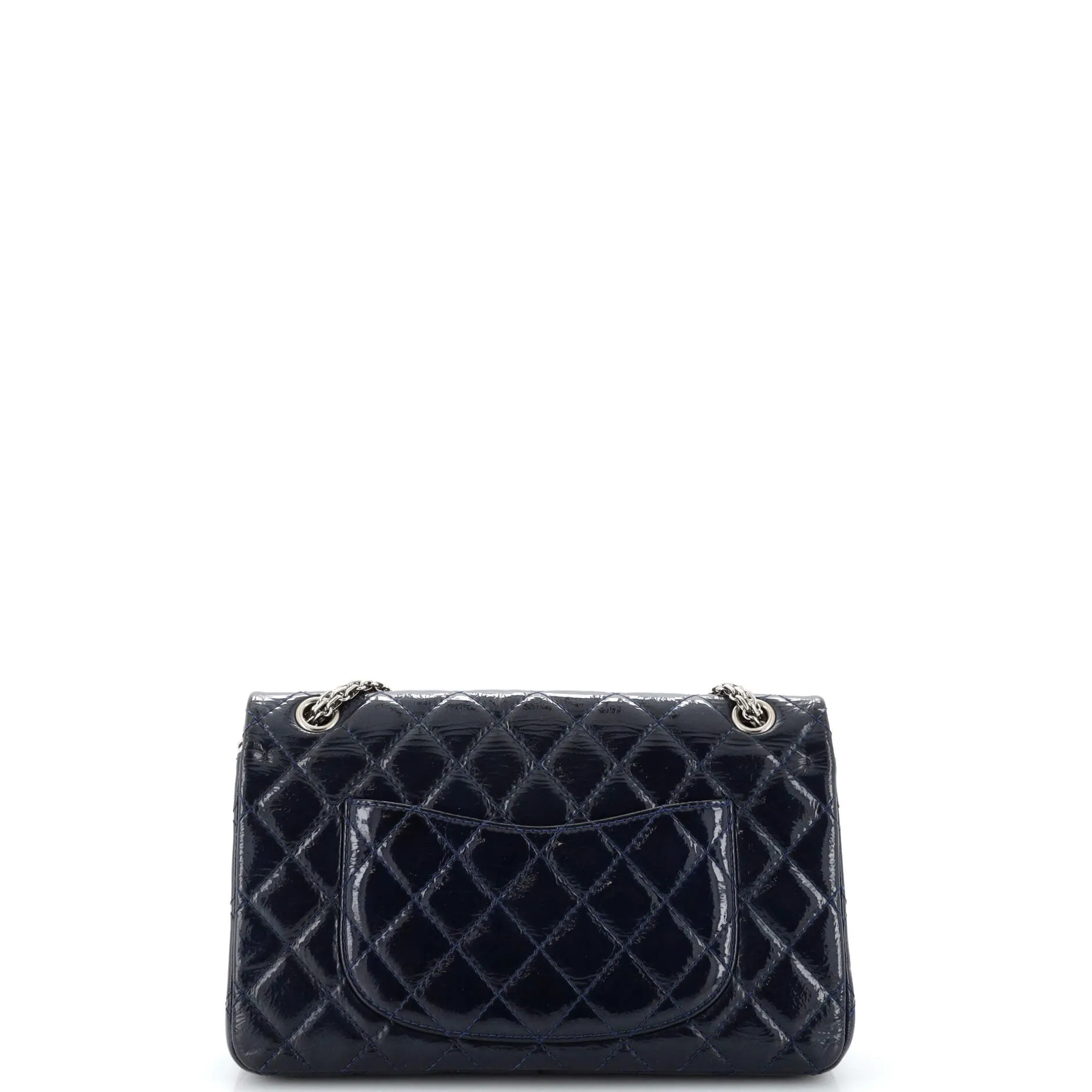 Pre-Loved Chanel Reissue 2.55 Flap Bag Quilted Crinkled Patent 226 sold by Zulily product image thumbnail 3