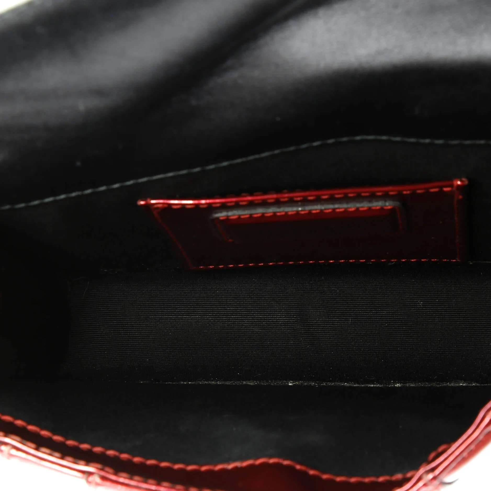 Pre-Loved Bvlgari Serpenti Forever Square Shoulder Bag Metallic Leather Small sold by Zulily product image thumbnail 5