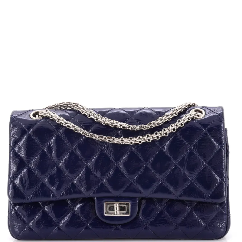 Pre-Loved Chanel Reissue 2.55 Flap Bag Quilted Crinkled Patent 226 sold by Zulily