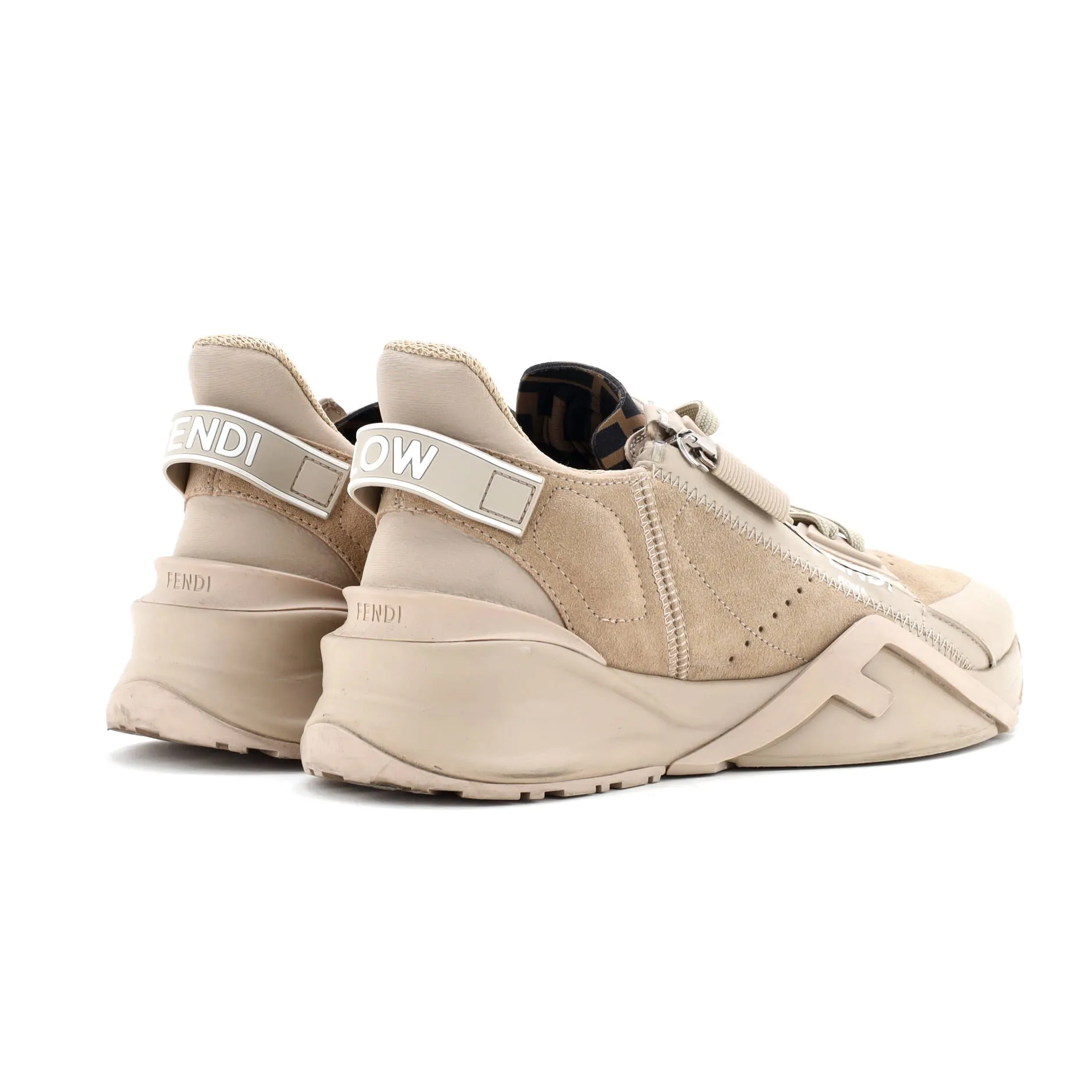 Pre-Loved Fendi Women's Flow Sneakers Mixed Materials sold by Zulily product image thumbnail 3