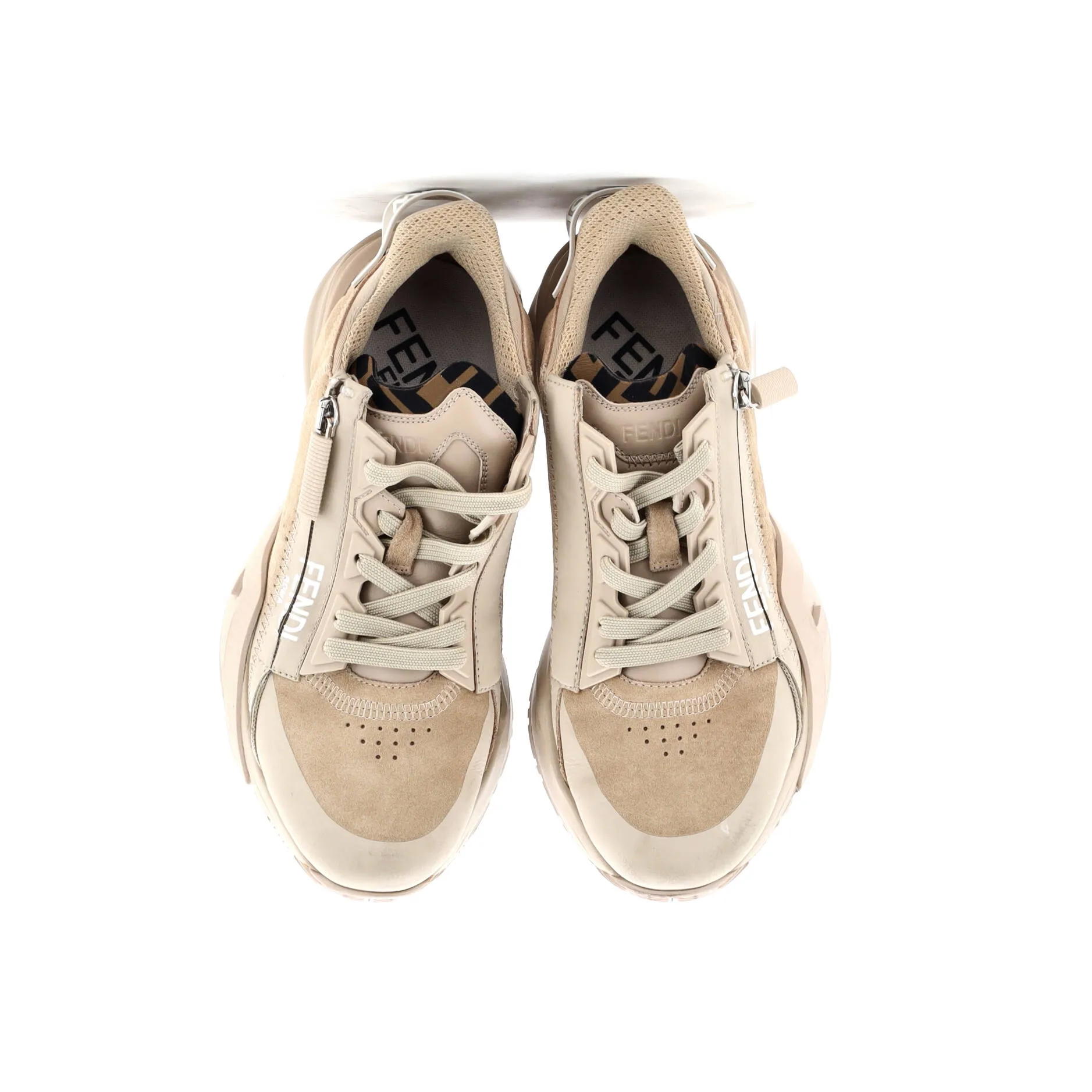 Pre-Loved Fendi Women's Flow Sneakers Mixed Materials sold by Zulily product image thumbnail 2