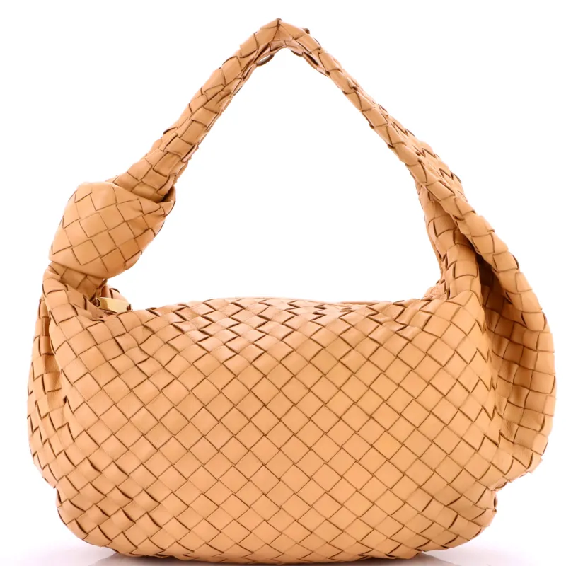 Pre-Loved Bottega Veneta BV Jodie Hobo Intrecciato Nappa Medium made by Bottega Veneta
