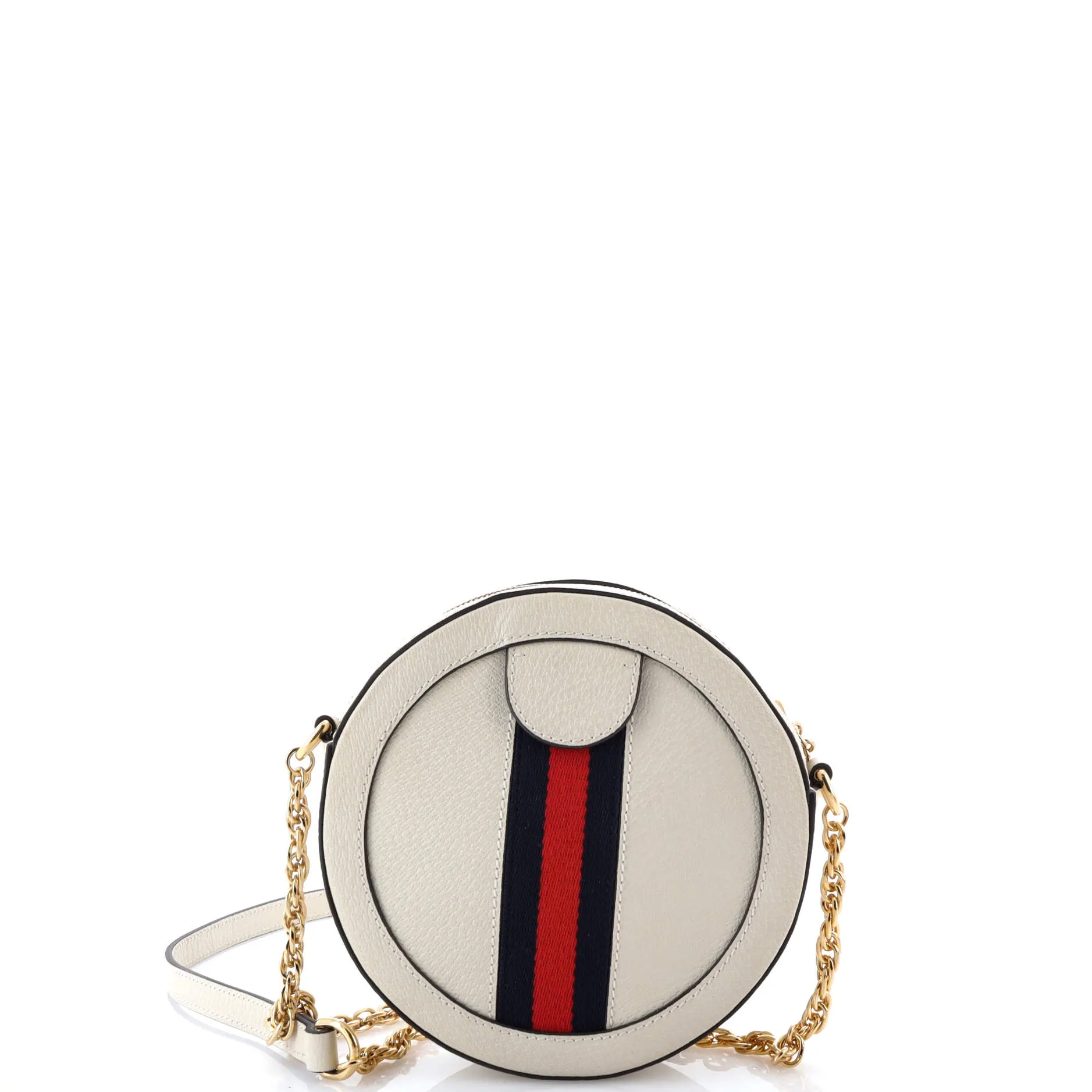 Pre-Loved Gucci Ophidia Round Shoulder Bag Leather Mini sold by Zulily product image thumbnail 3