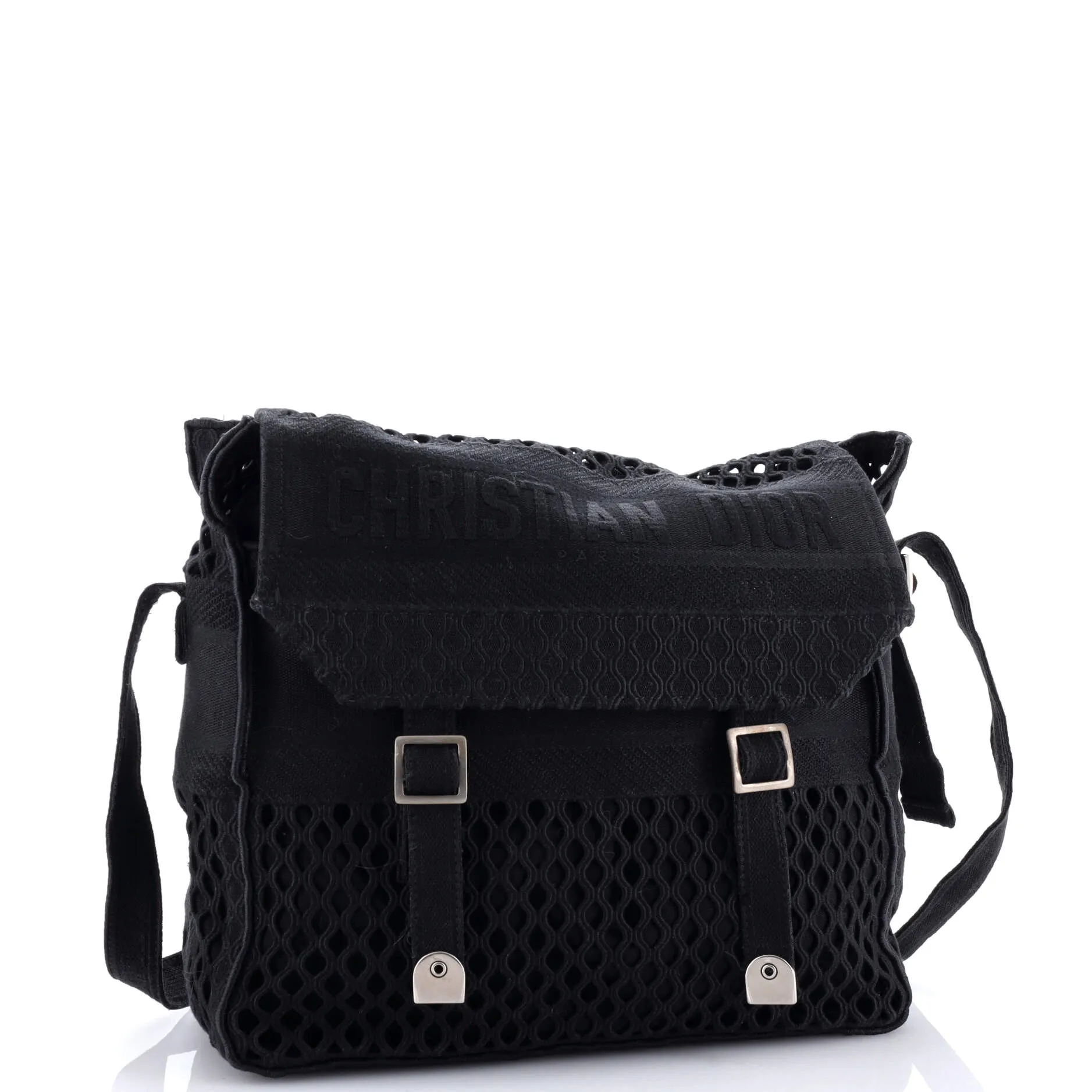Pre-Loved Christian Dior Diorcamp Messenger Bag Mesh sold by Zulily product image thumbnail 2