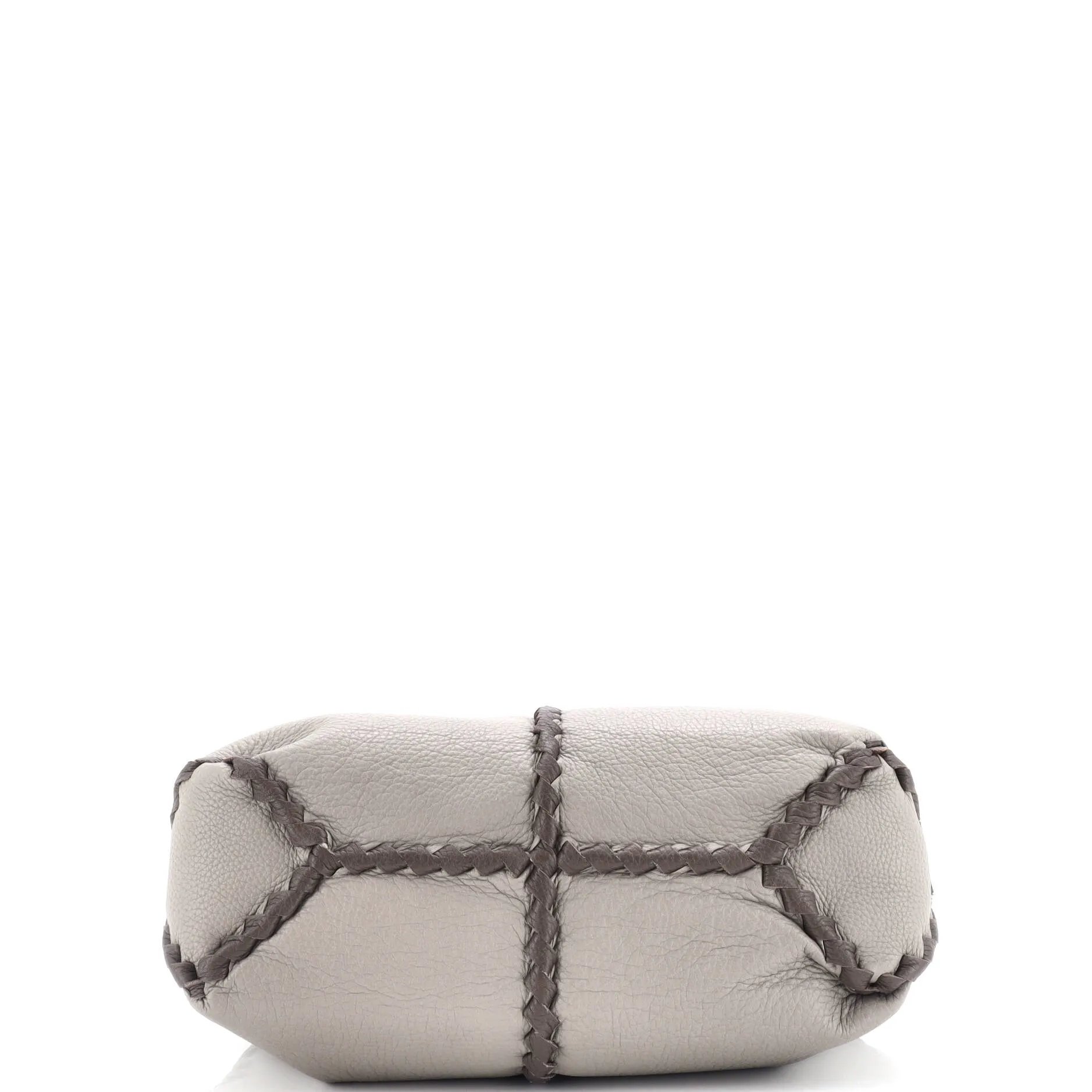 Pre-Loved Bottega Veneta Convertible Tote Cervo with Intrecciato Detail Medium sold by Zulily product image thumbnail 4