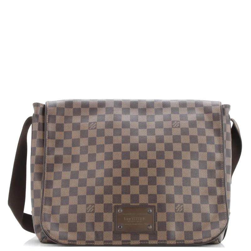 Pre-Loved Louis Vuitton Brooklyn Handbag Damier GM sold by Zulily