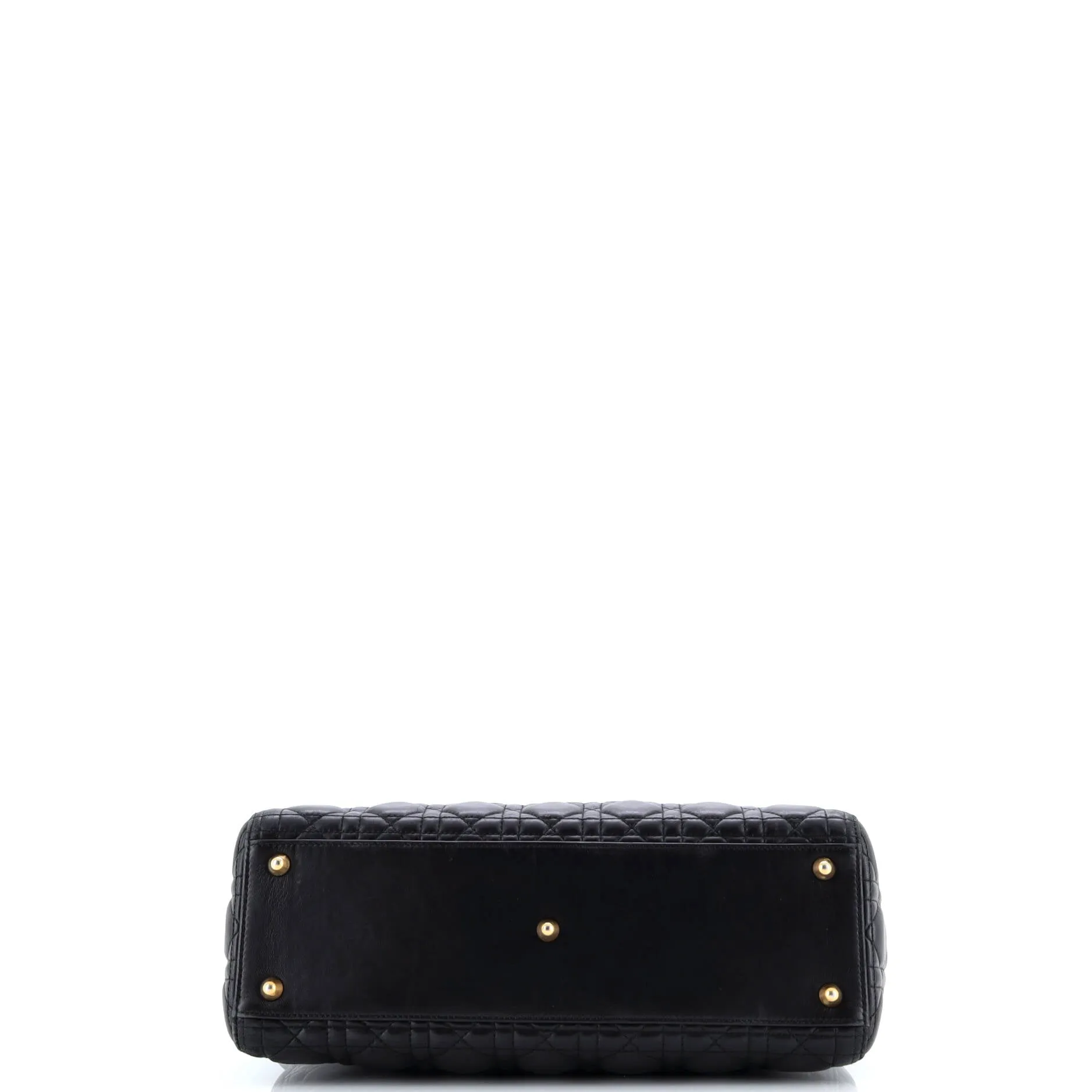 Pre-Loved Christian Dior Lady Dior Bag Cannage Quilt Lambskin Large sold by Zulily product image thumbnail 4