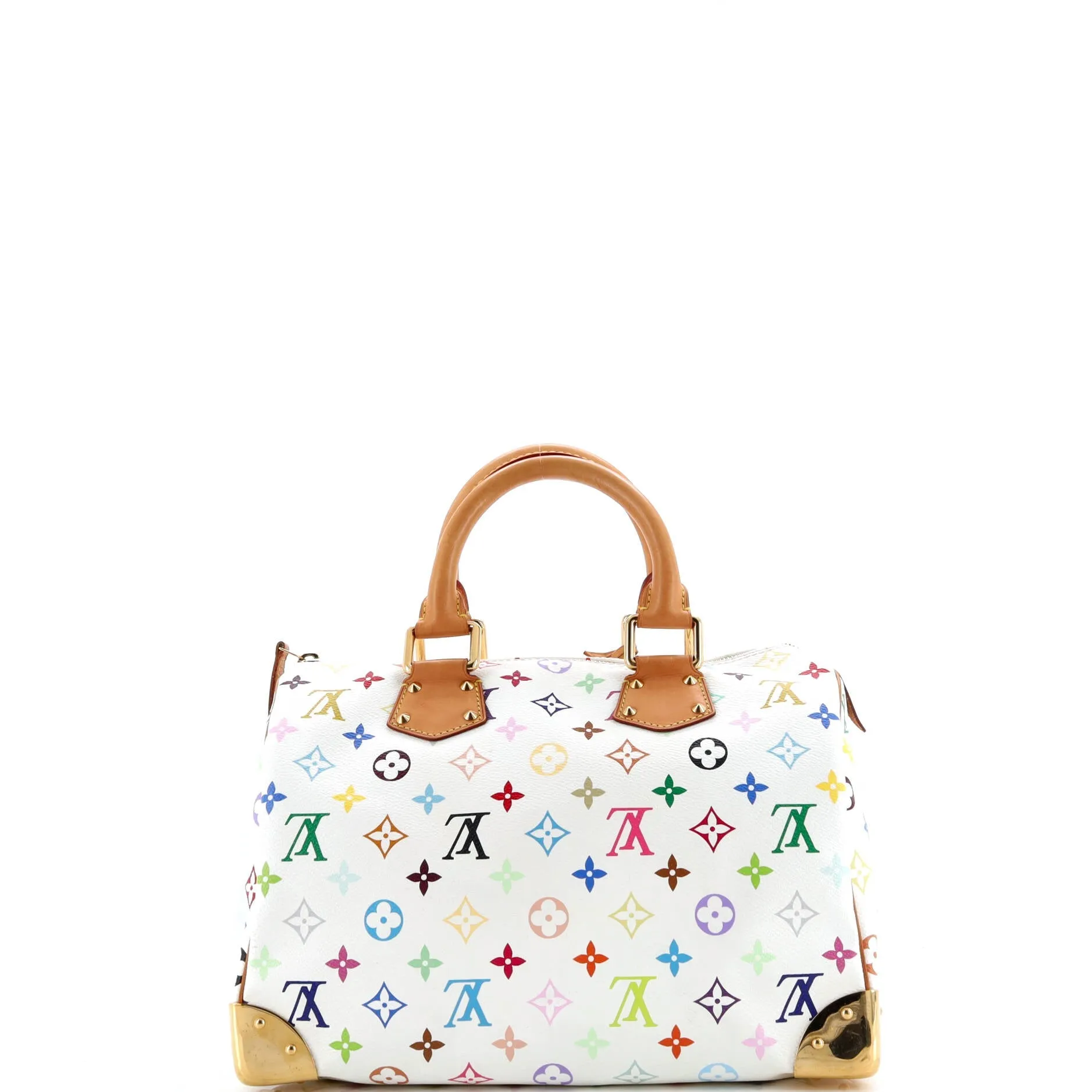 Pre-Loved Louis Vuitton Speedy Handbag Monogram Multicolor 30 sold by Zulily product image thumbnail 3