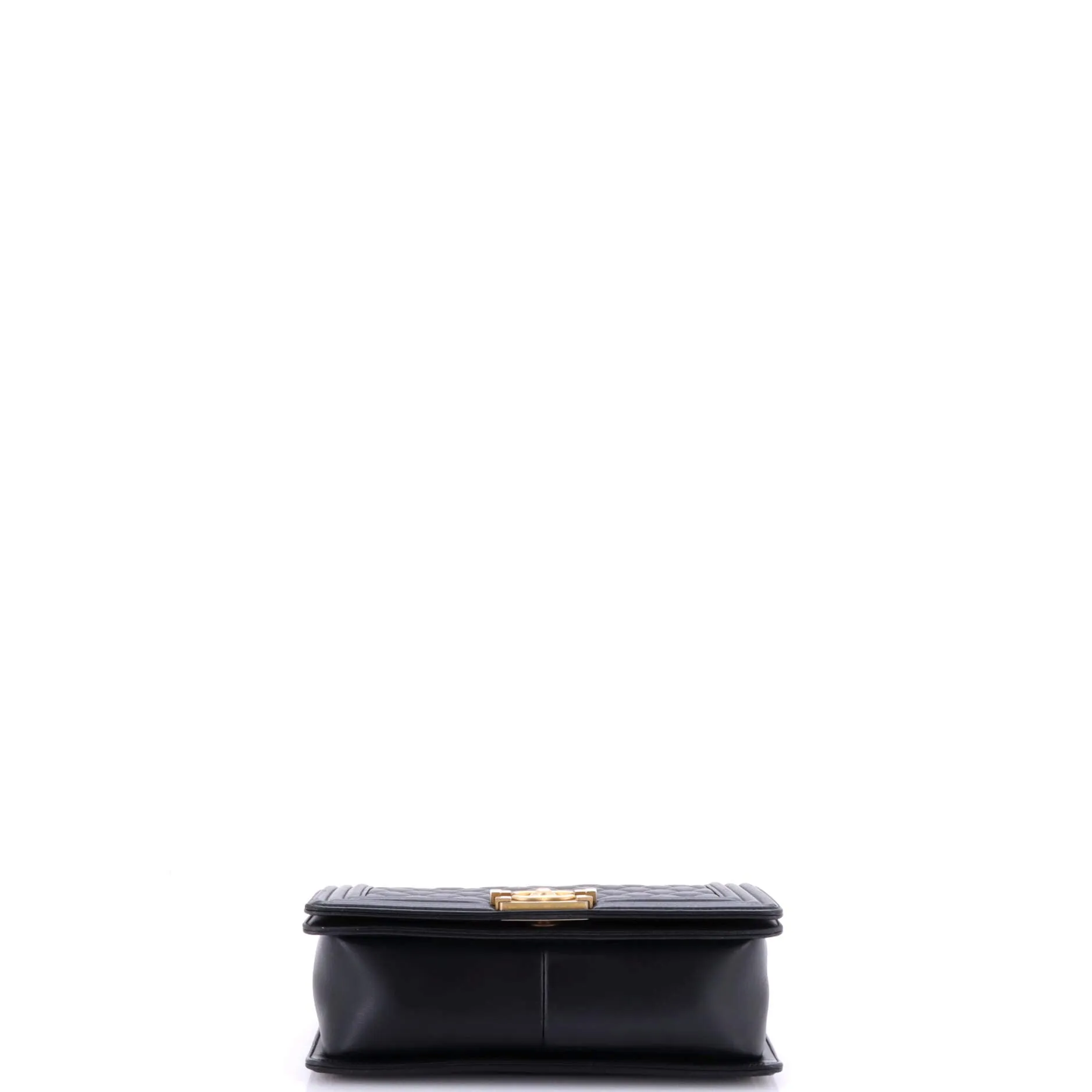 Pre-Loved Chanel Boy Flap Bag Quilted Lambskin Old Medium sold by Zulily product image thumbnail 5