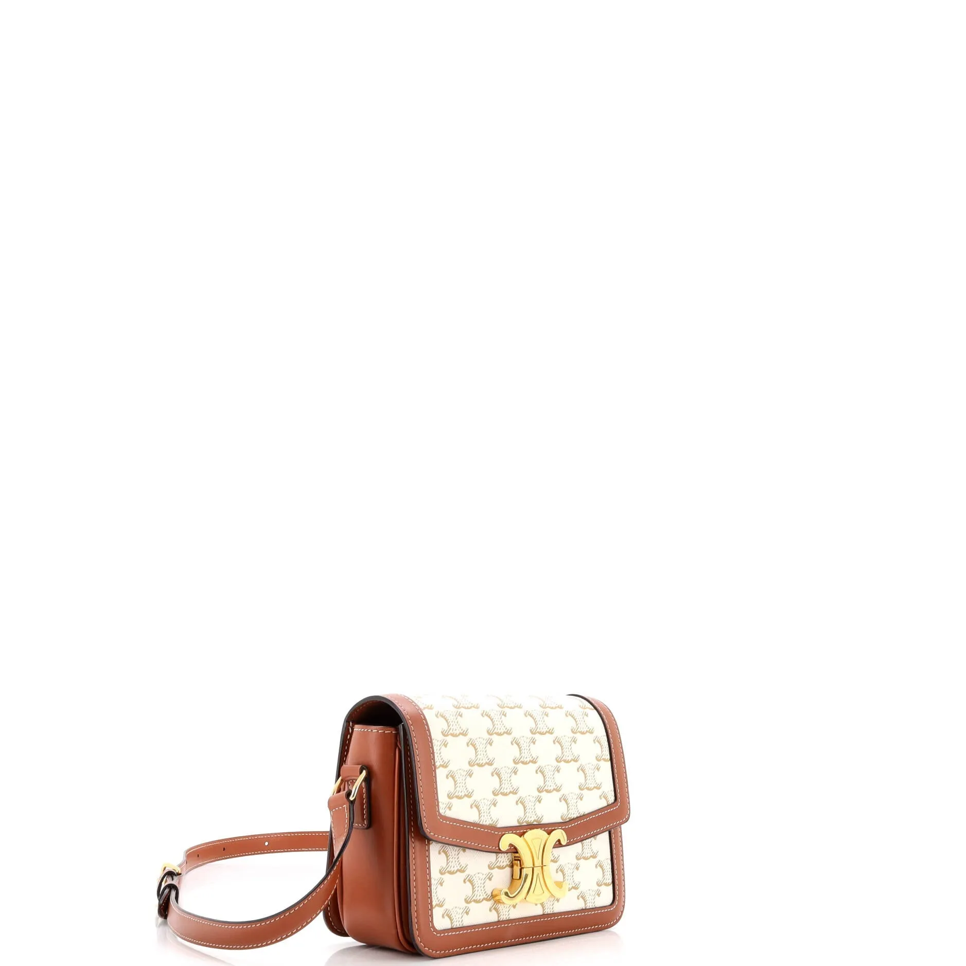 Pre-Loved Celine Triomphe Shoulder Bag Triomphe Coated Canvas Teen sold by Zulily product image thumbnail 2