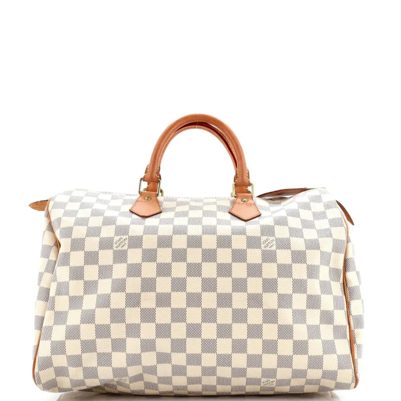 Pre-Loved Louis Vuitton Speedy Handbag Damier 35 sold by Zulily